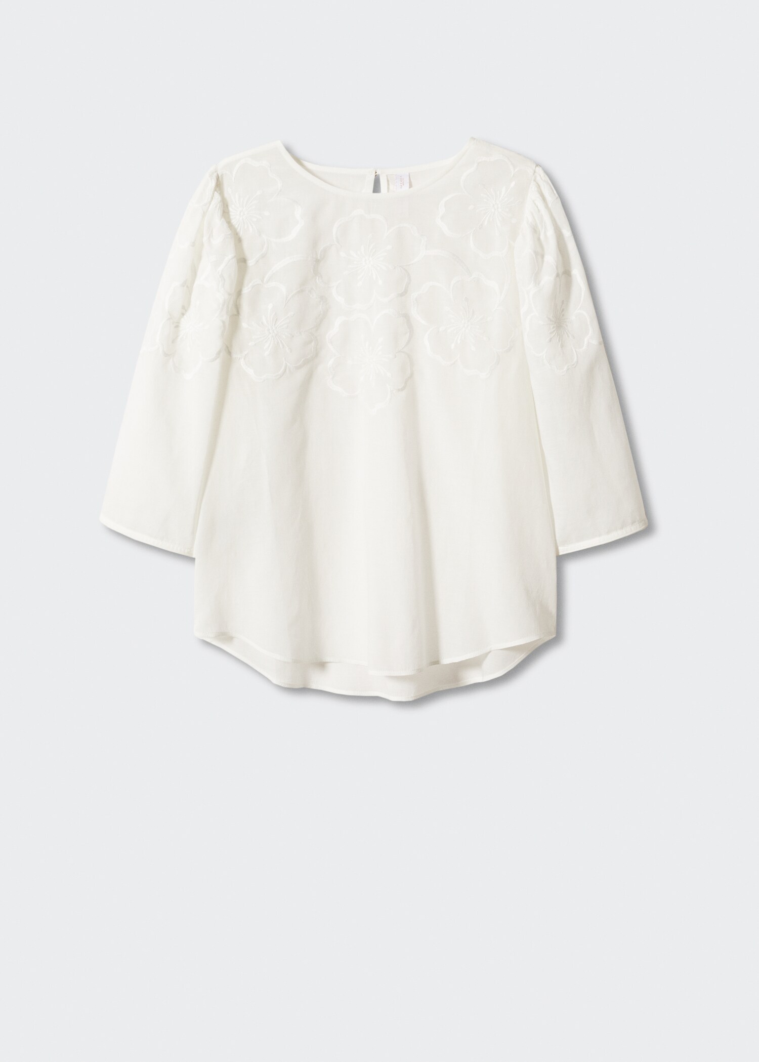 Blusa bordado flores - Artículo sin modelo
