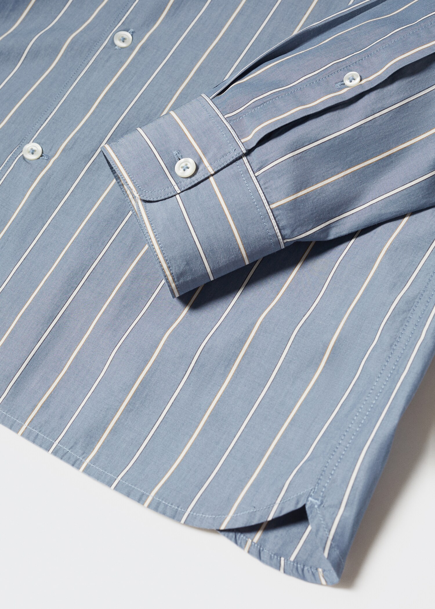 Camisa 100% algodón rayas - Detalle del artículo 8