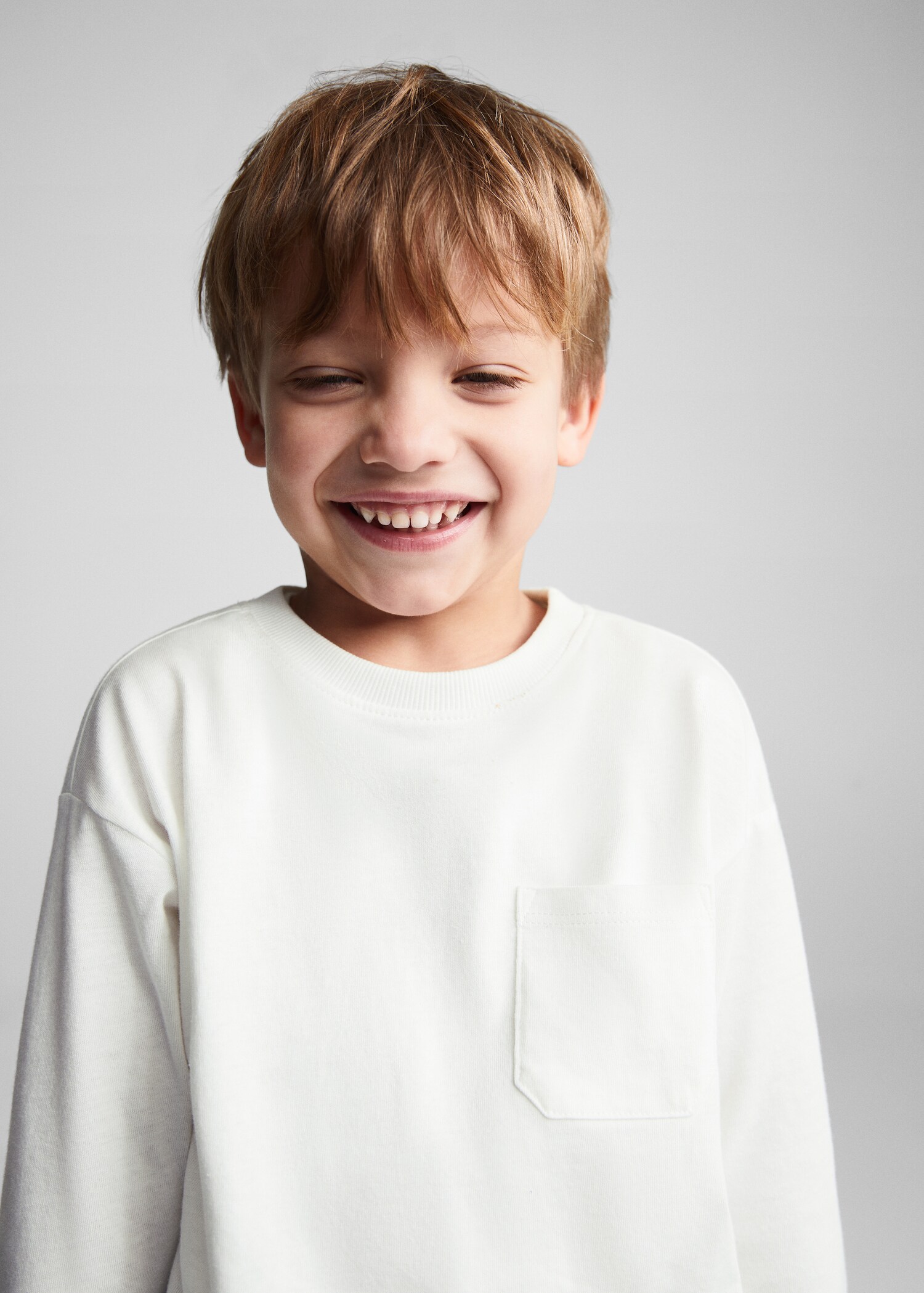 Long sleeve cotton t-shirt - Details of the article 1