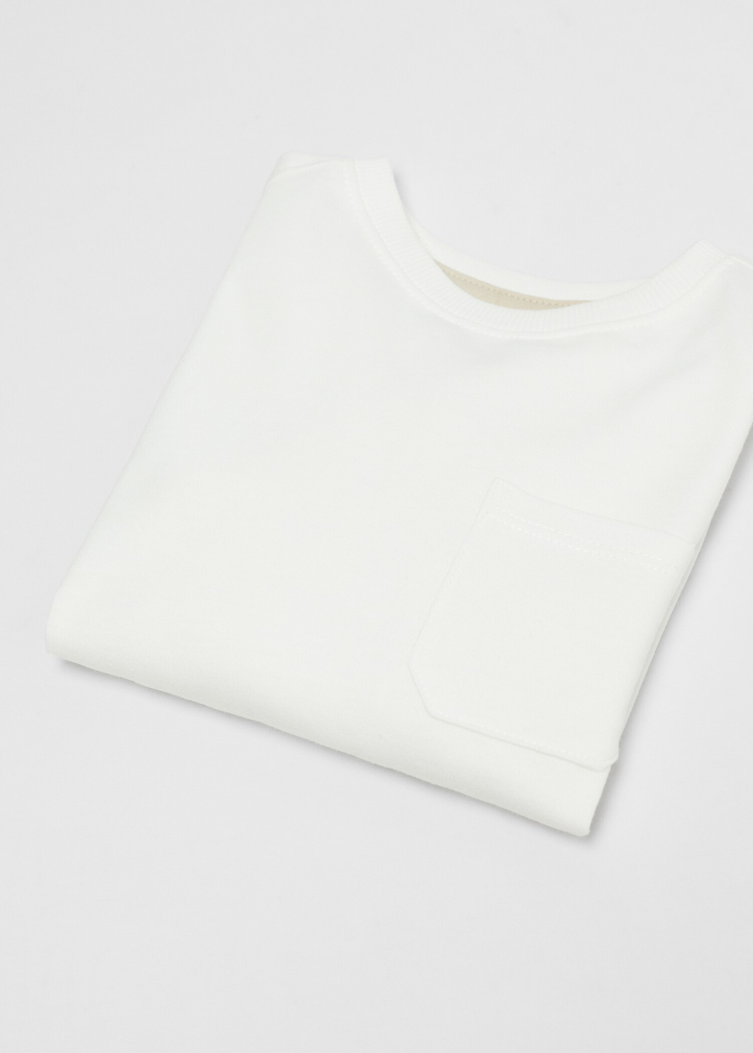 Long sleeve cotton t-shirt - Details of the article 8