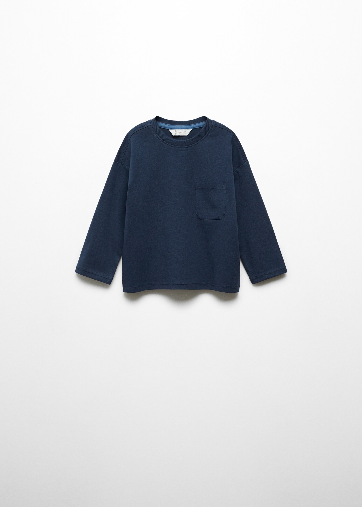 Long sleeve cotton t-shirt - Article without model