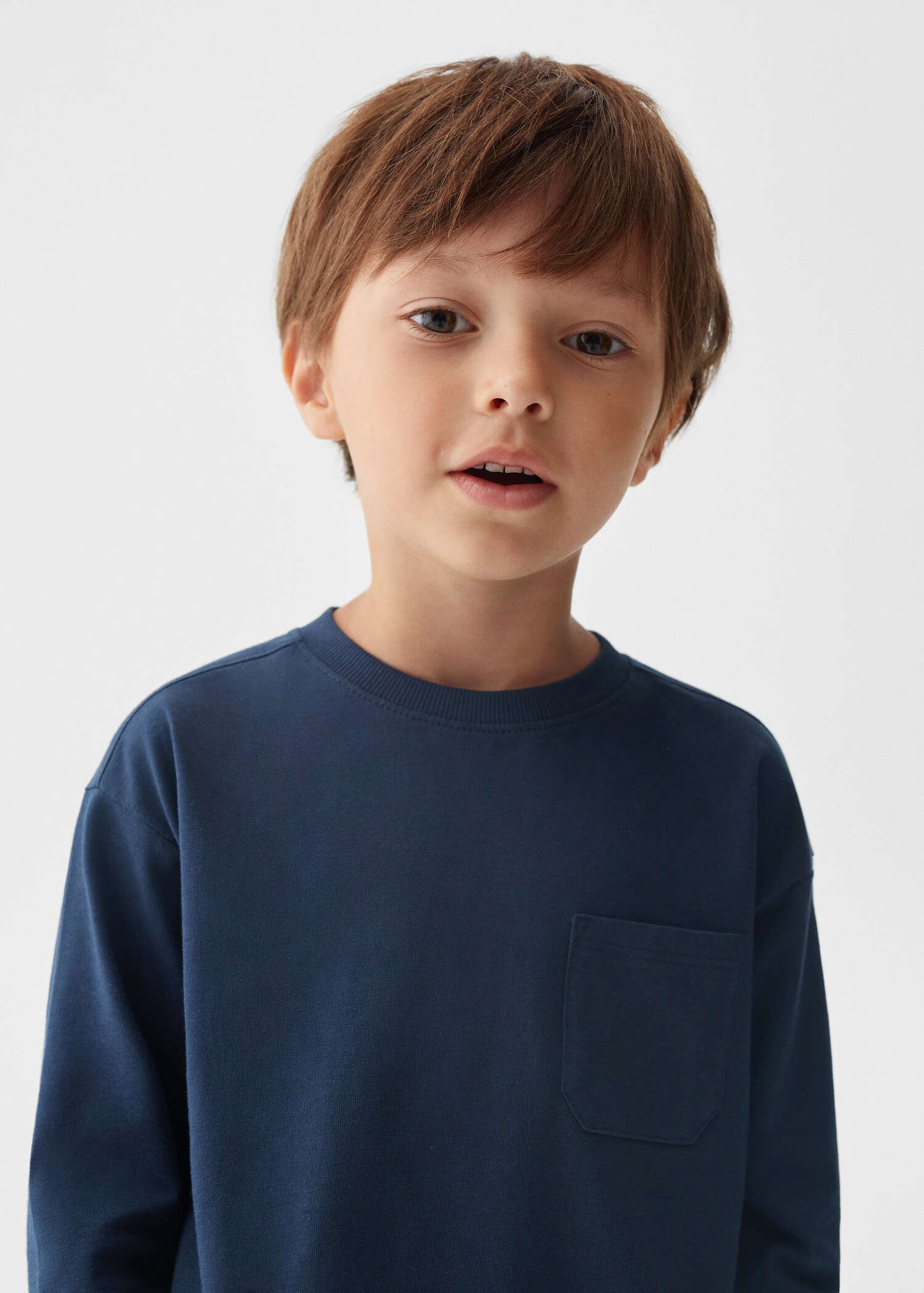 Long sleeve cotton t-shirt - Details of the article 1