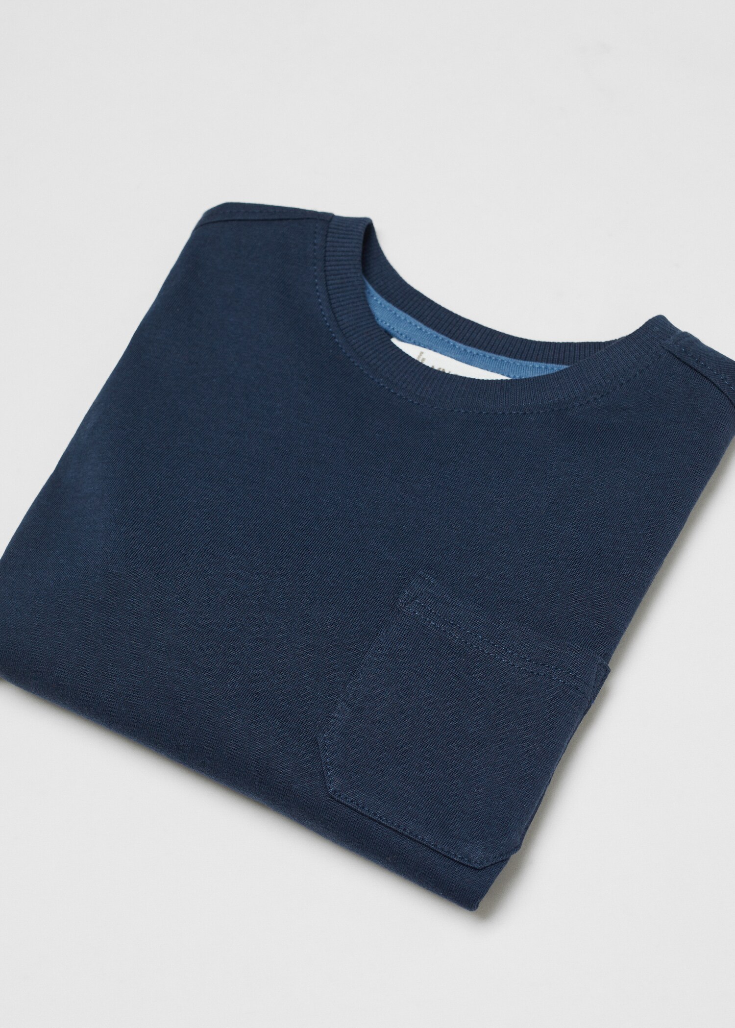 Long sleeve cotton t-shirt - Details of the article 8