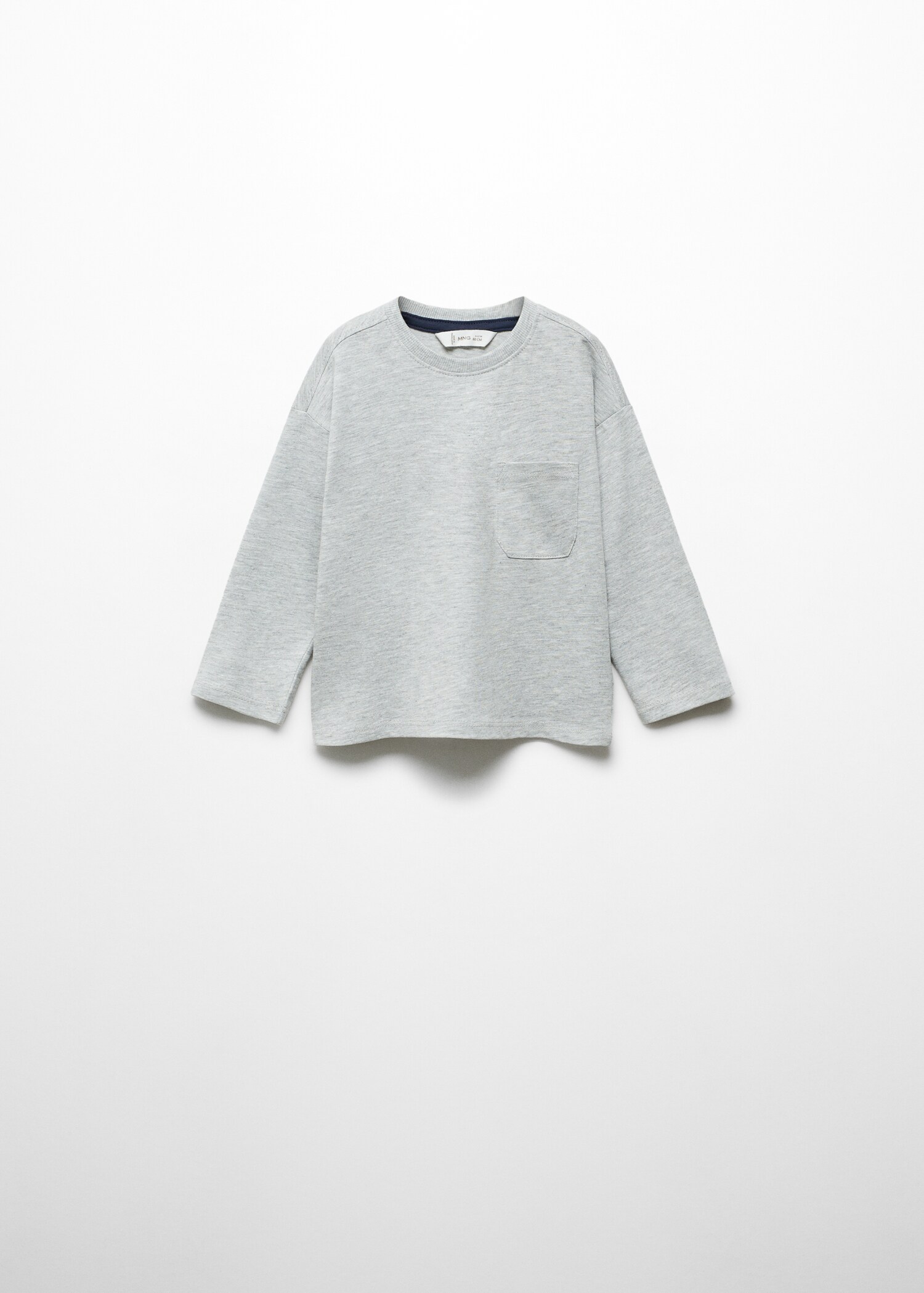 Long sleeve cotton t-shirt - Article without model