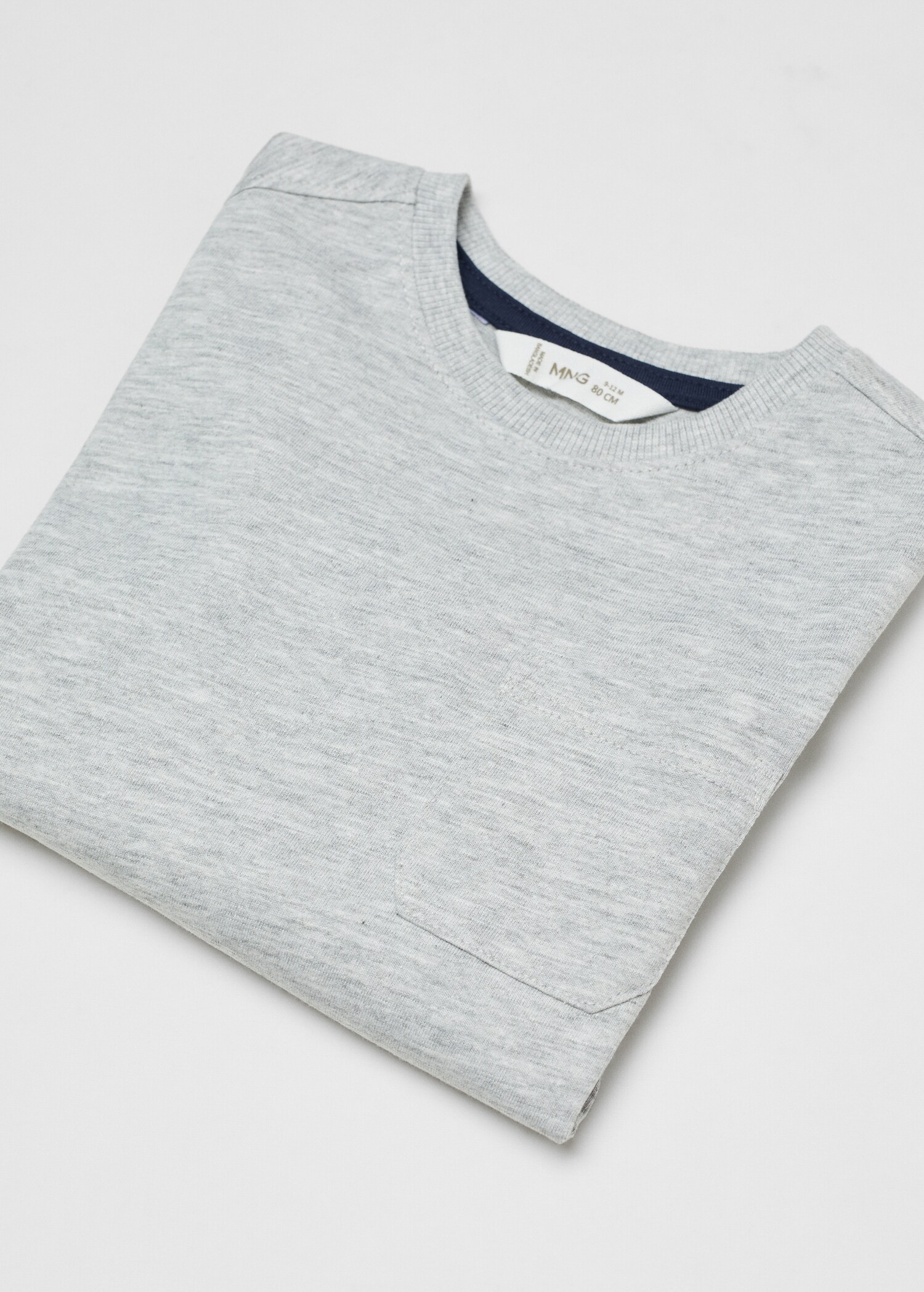 Long sleeve cotton t-shirt - Details of the article 8