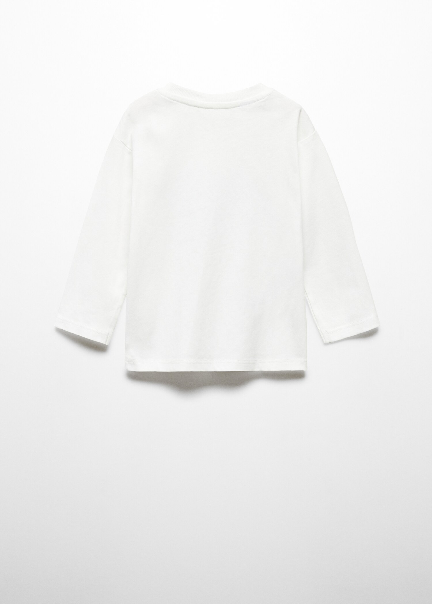 Camiseta algodón dibujo - Reverso del artículo