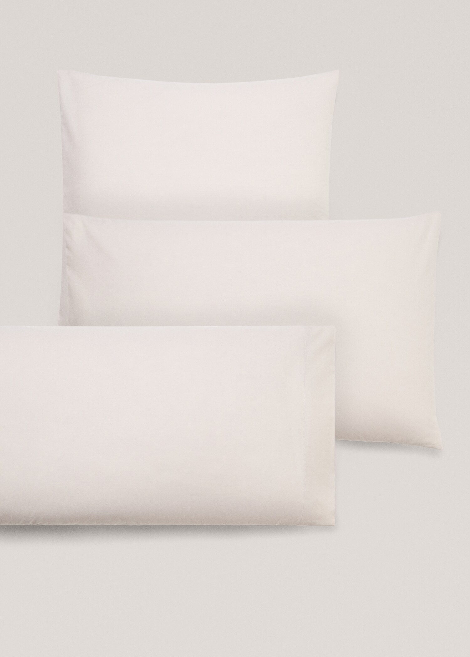 Housse coussin coton (180 fils) 60x60 cm(2 unités) - Détail de l'article 4
