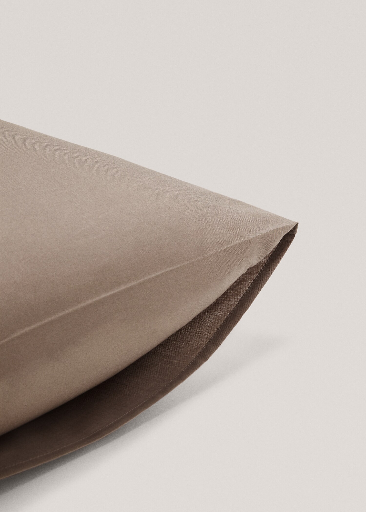 Housse coussin coton (180 fils) 60x60 cm(2 unités) - Détail de l'article 3