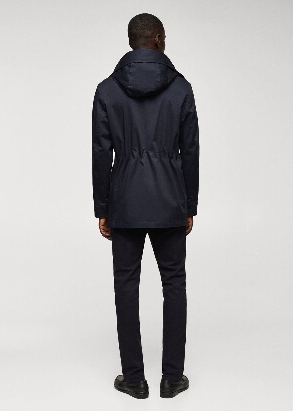 Mango parka jacket deals