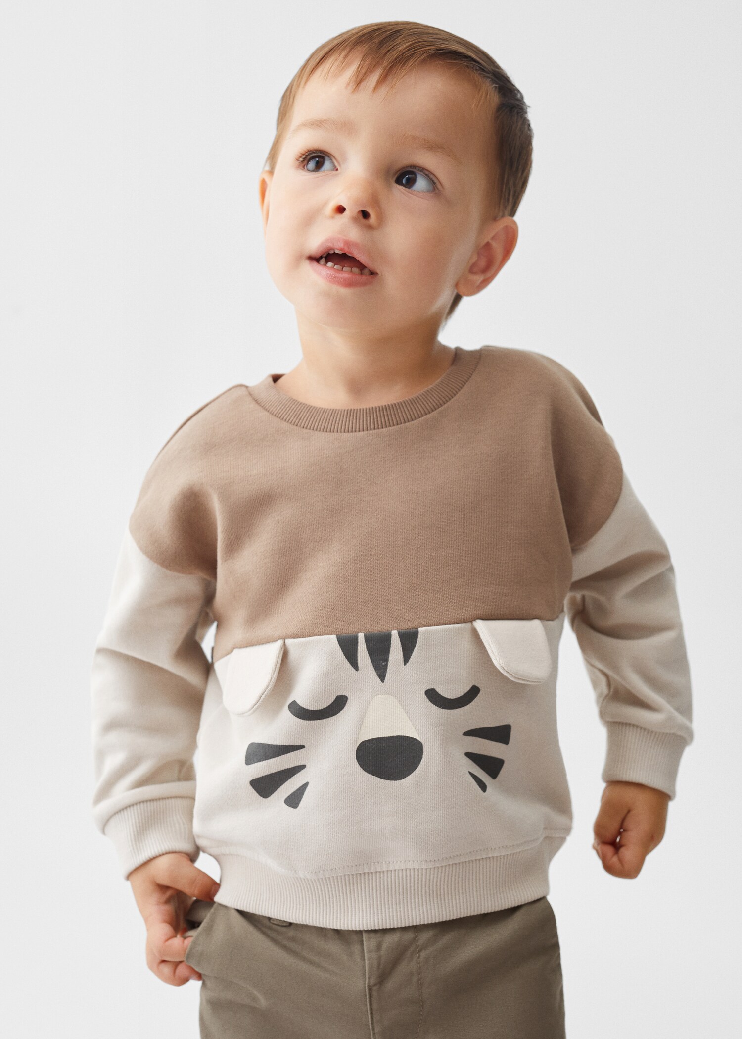 Cartoon cotton sweatshirt - Medium plane