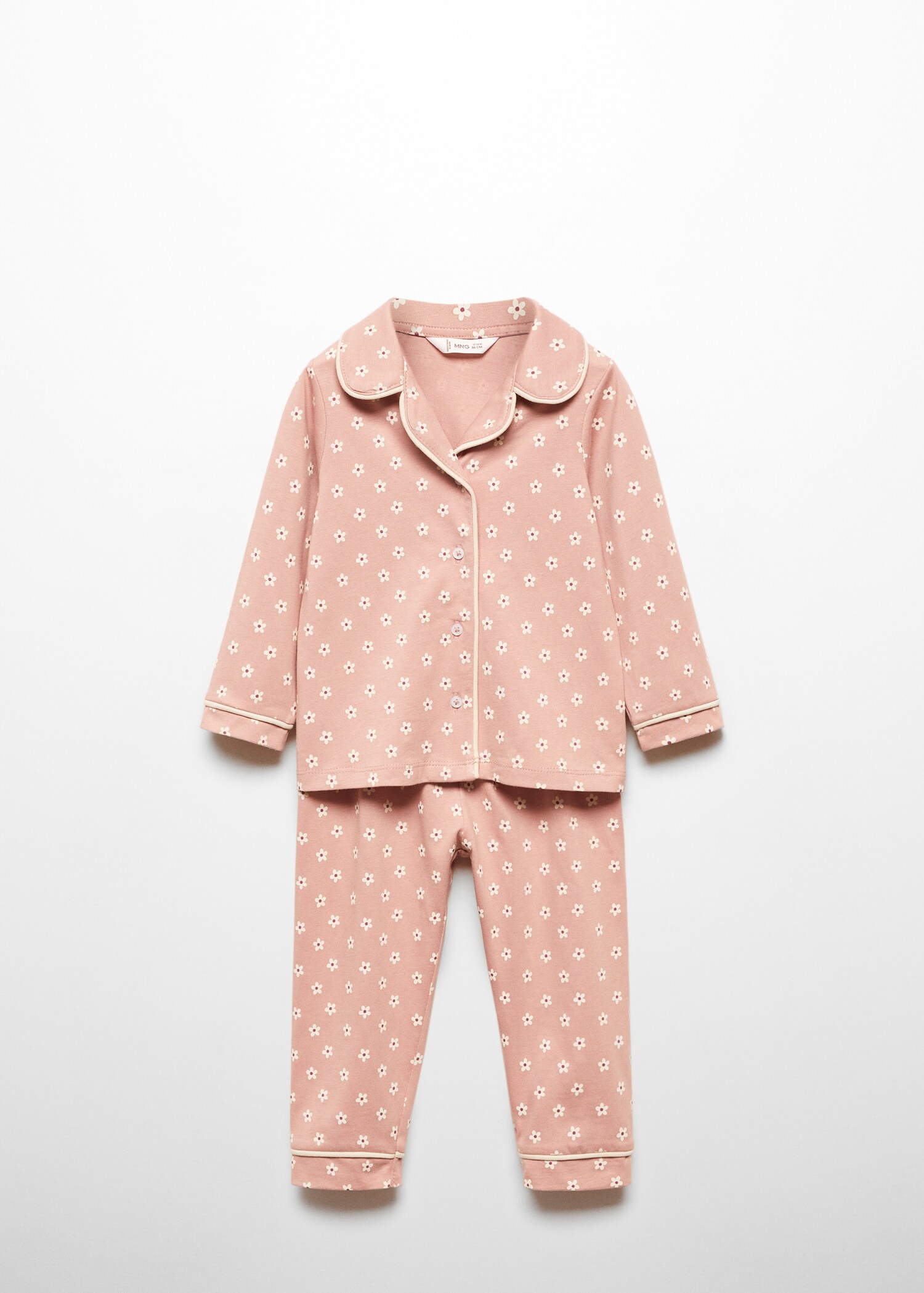 Pijama flores algodón - Artículo sin modelo