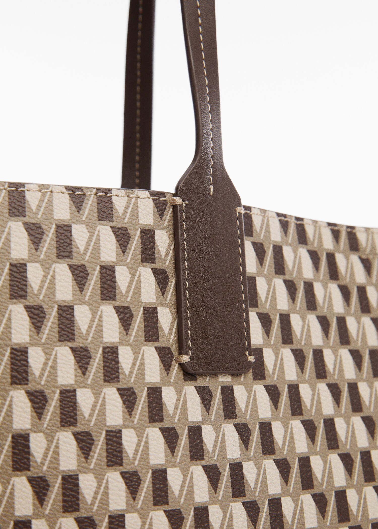 Bolso shopper estampado logo - Detalle del artículo 1