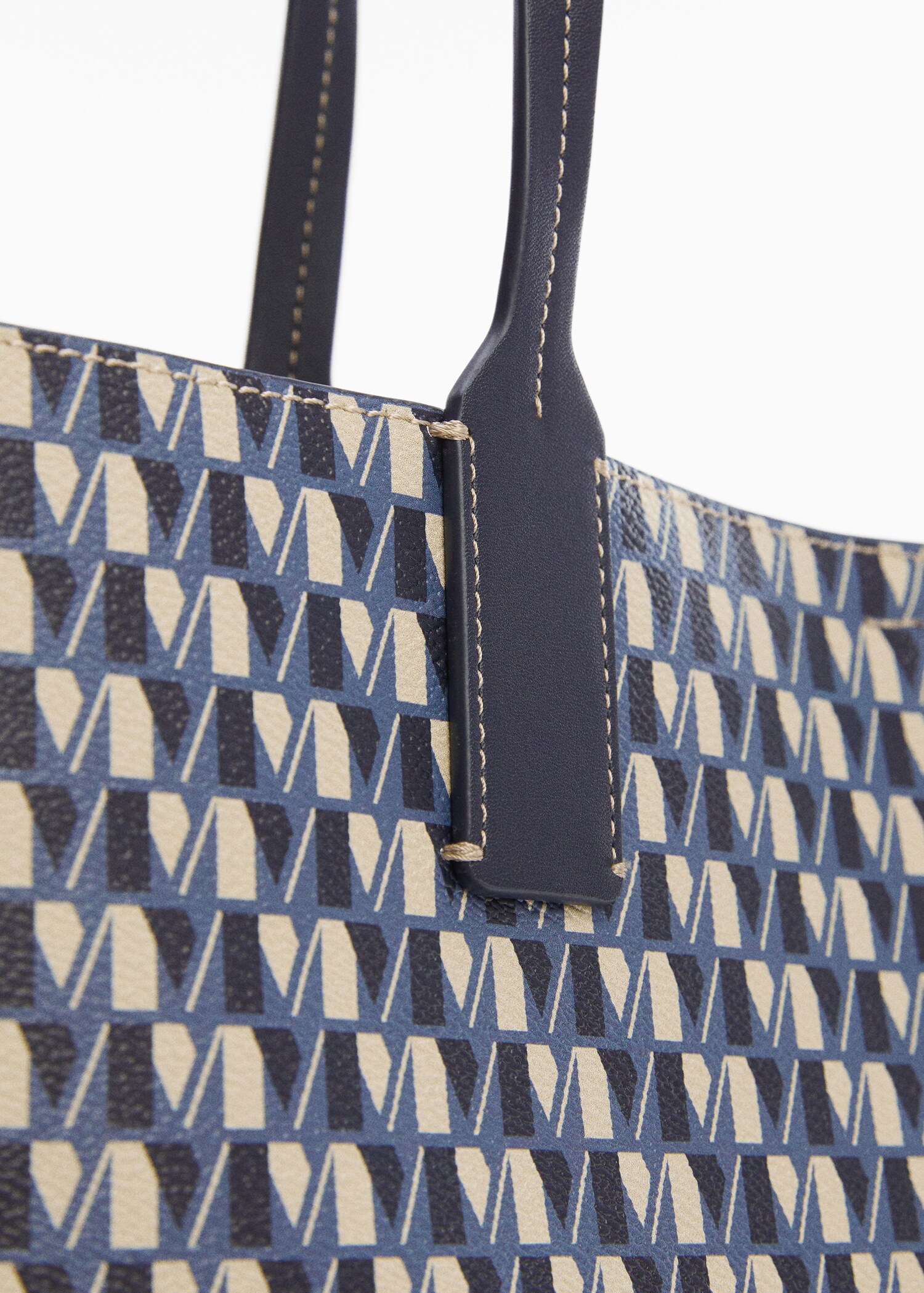 Bolso shopper estampado logo - Detalle del artículo 1