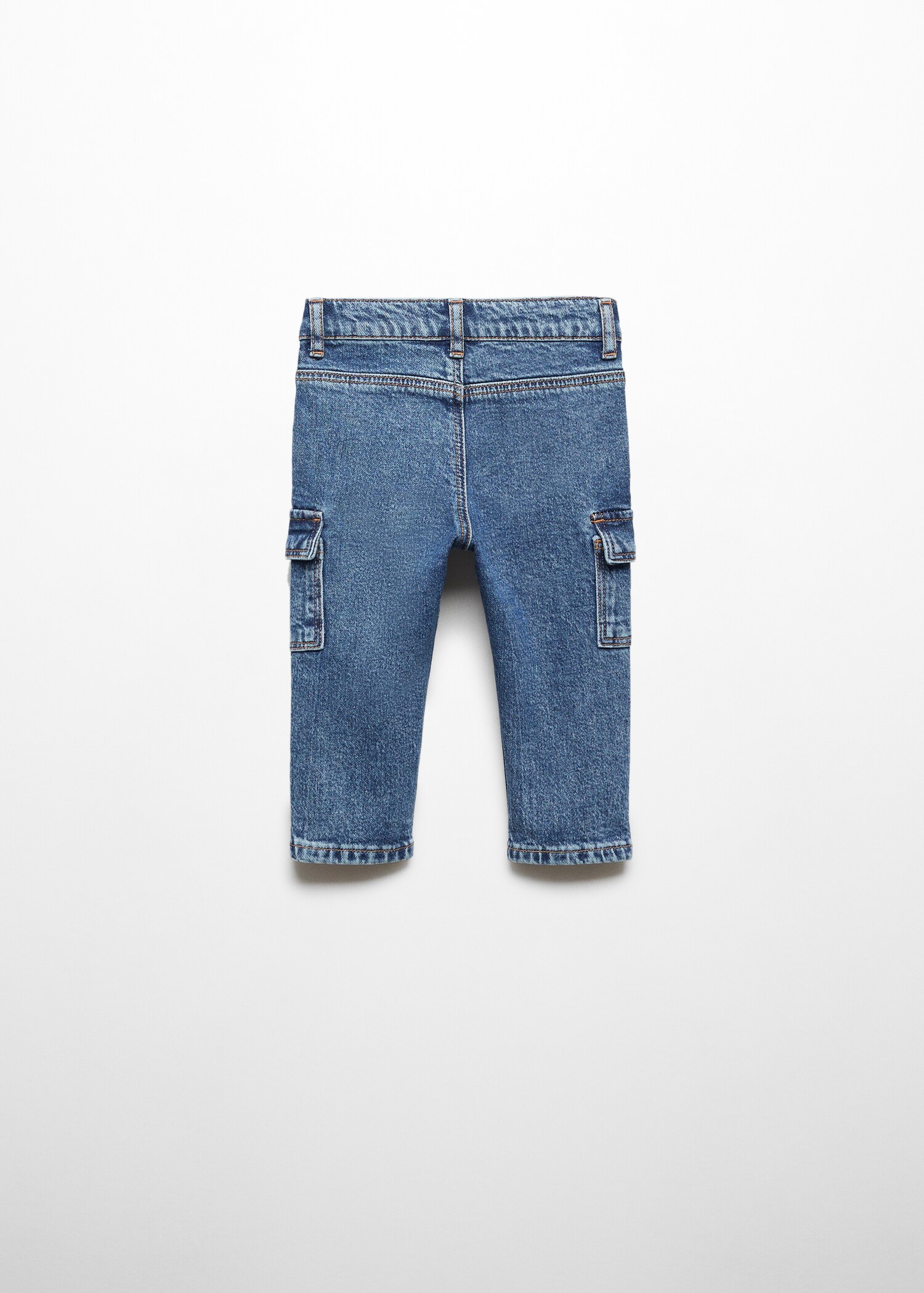 Jeans cargo bolsillos - Reverso del artículo