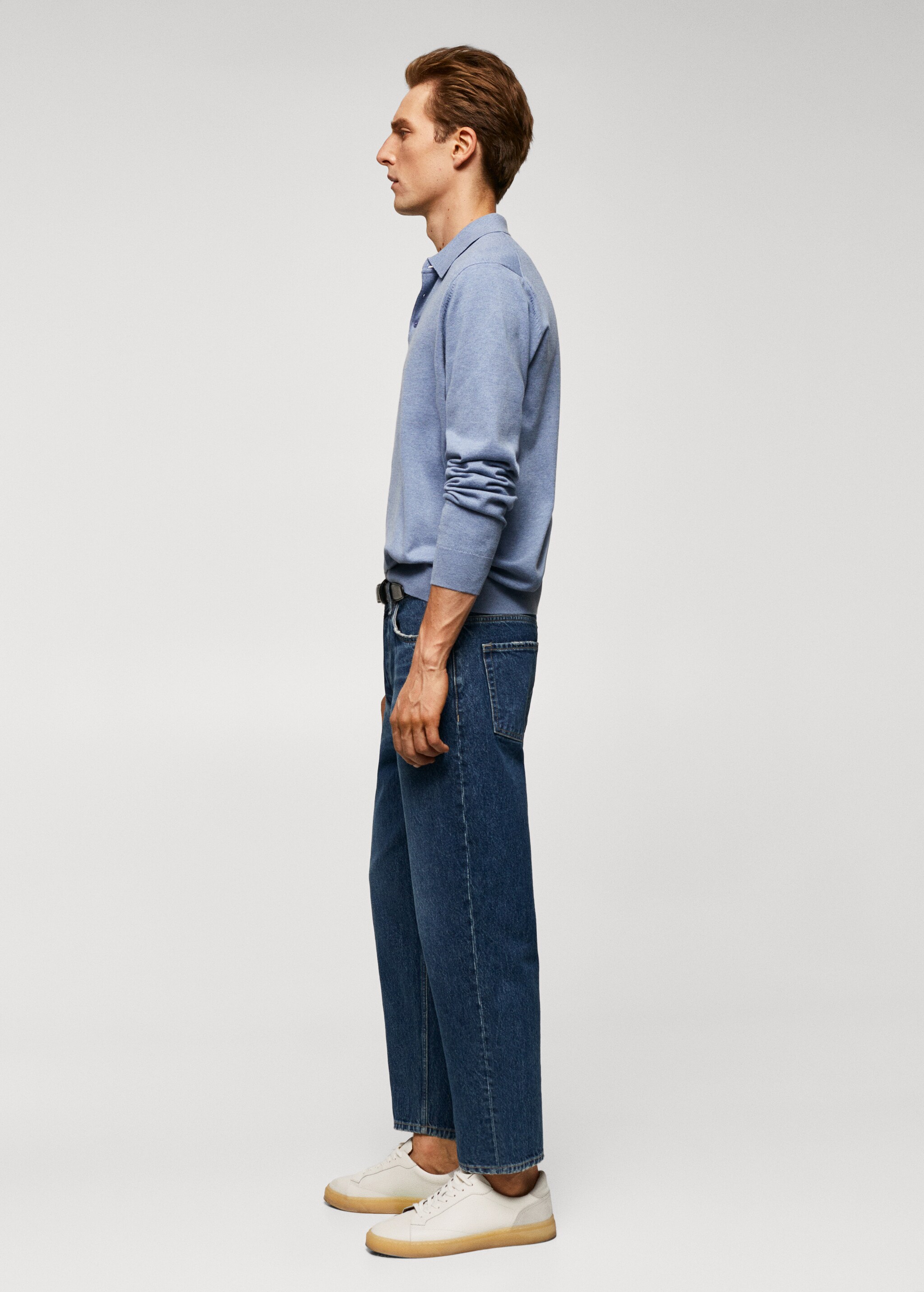 Jean tapered loose cropped  - Details of the article 2