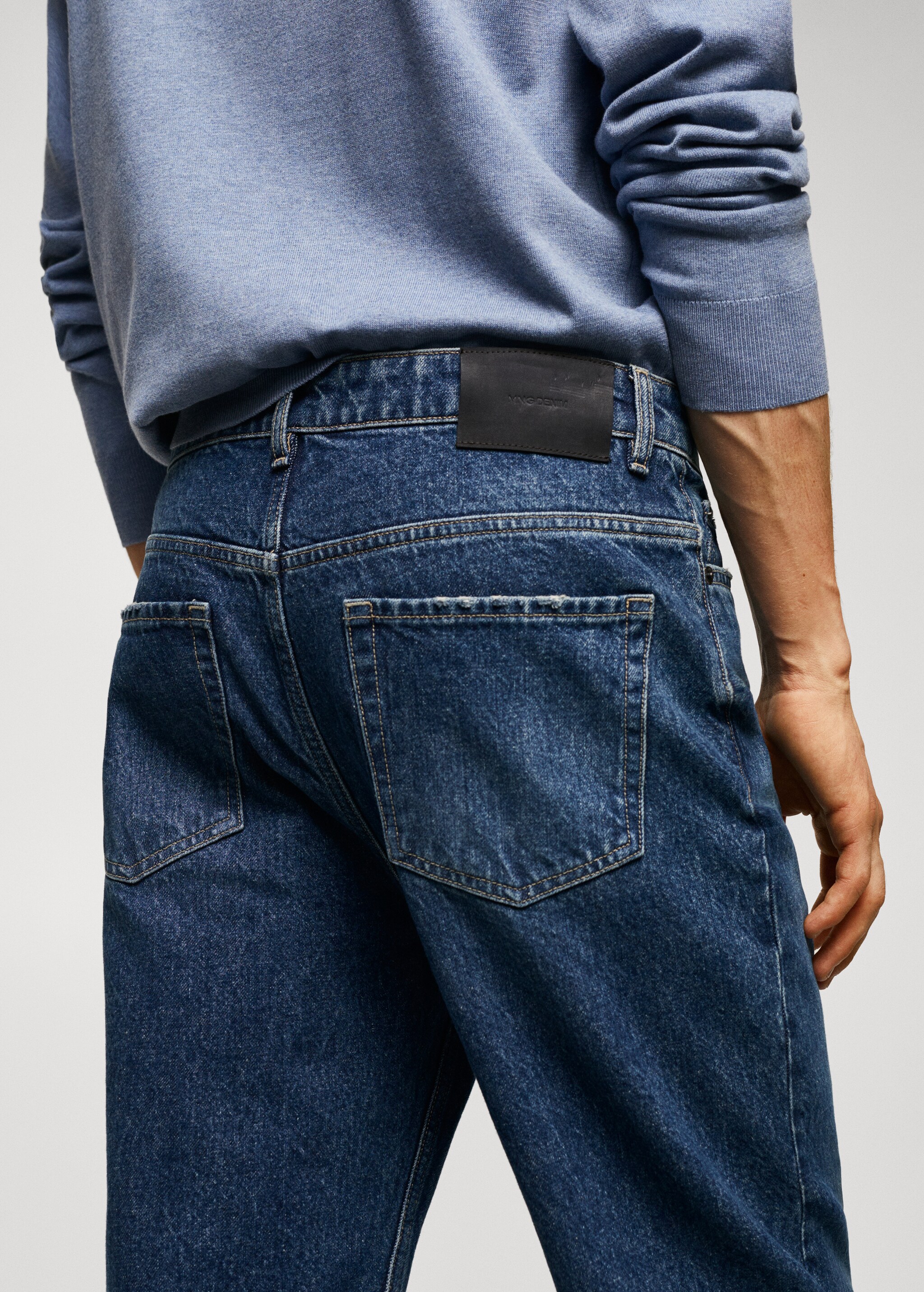 Jean tapered loose cropped  - Details of the article 4
