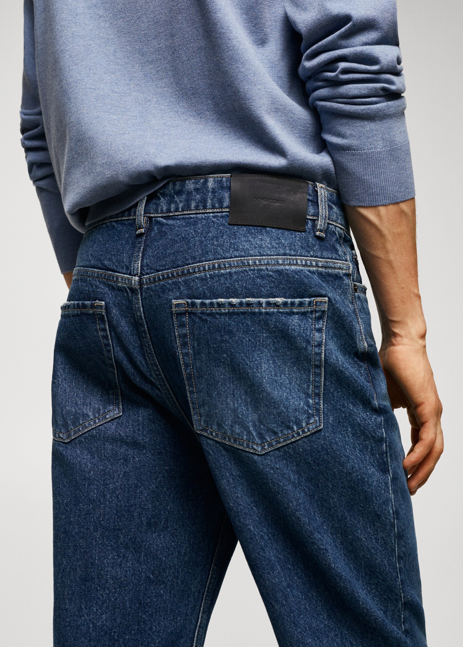 Jean tapered loose cropped  - Details of the article 4