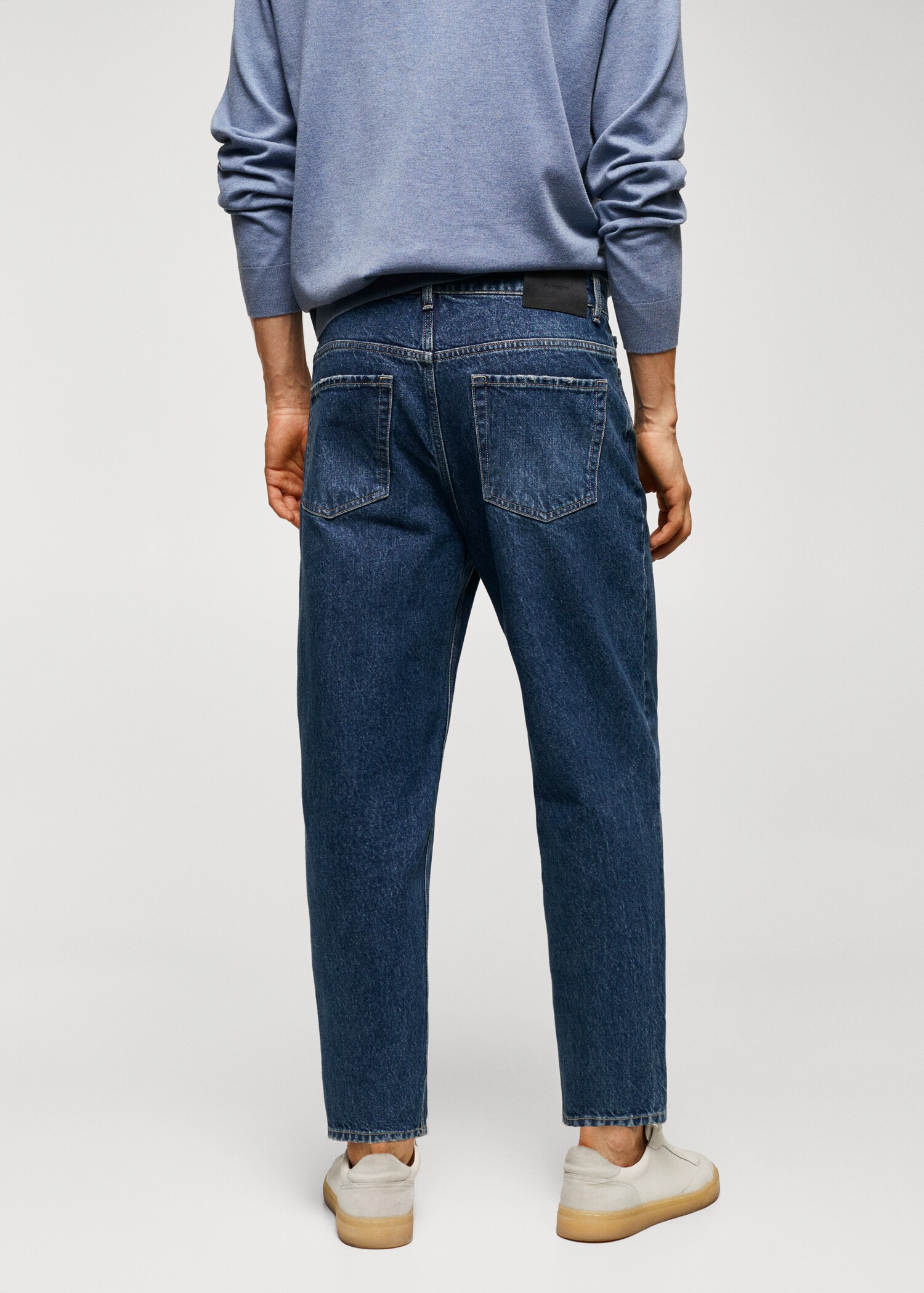 Jeans tapered loose cropped - Reverso del artículo