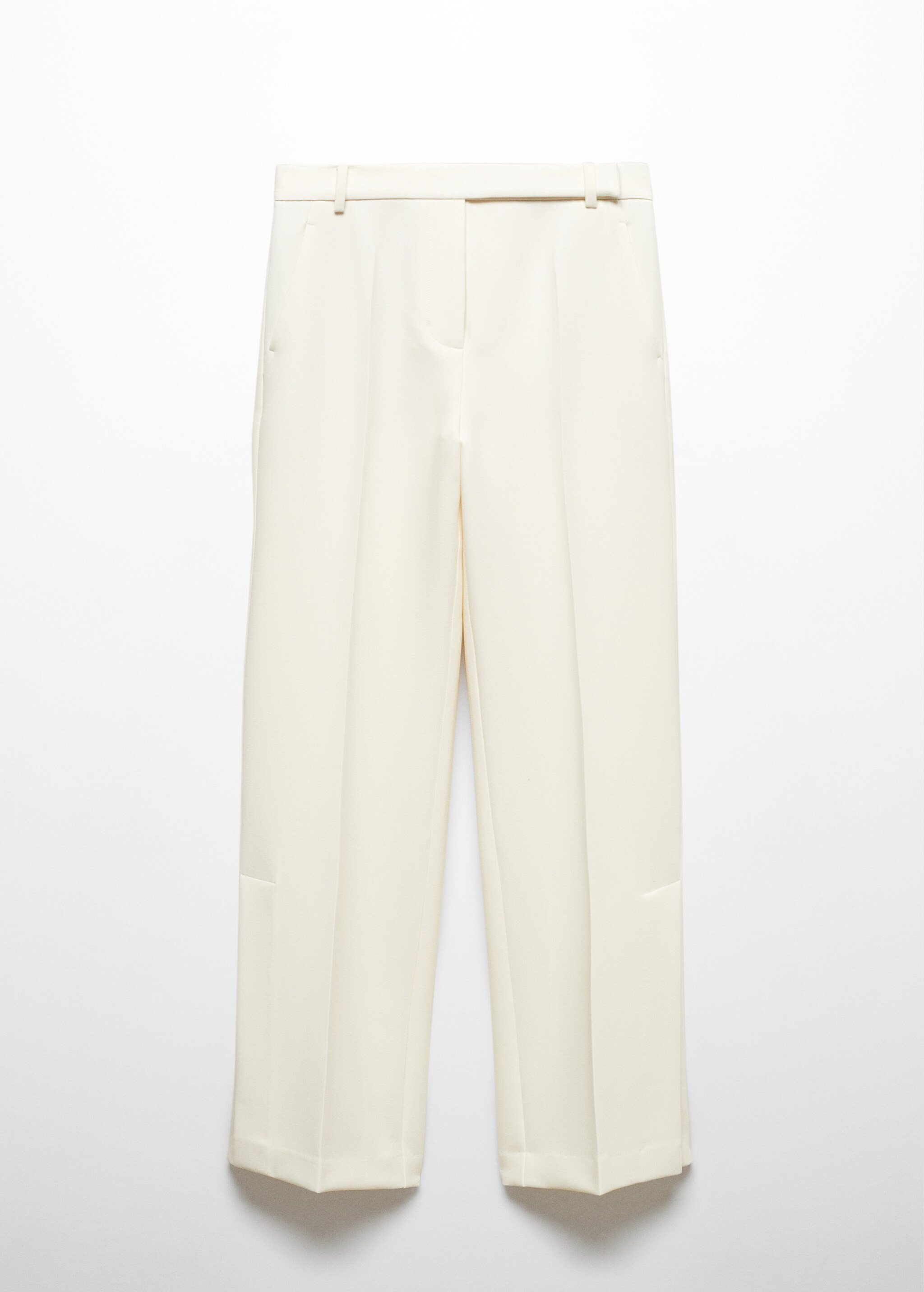 Yırtmaç detaylı düz kesim pantolon - Modelsiz ürün