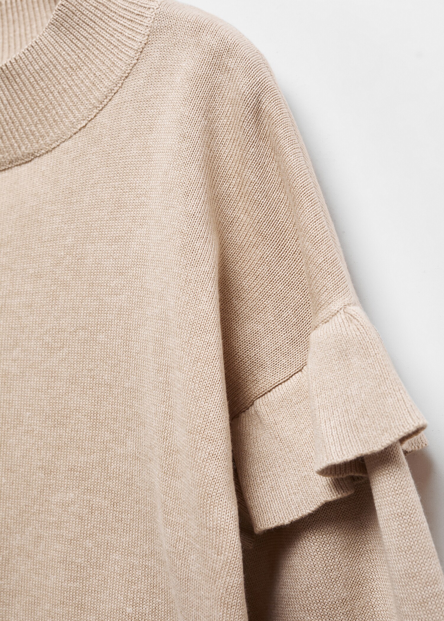 Ruffled detail sweater - Details of the article 8
