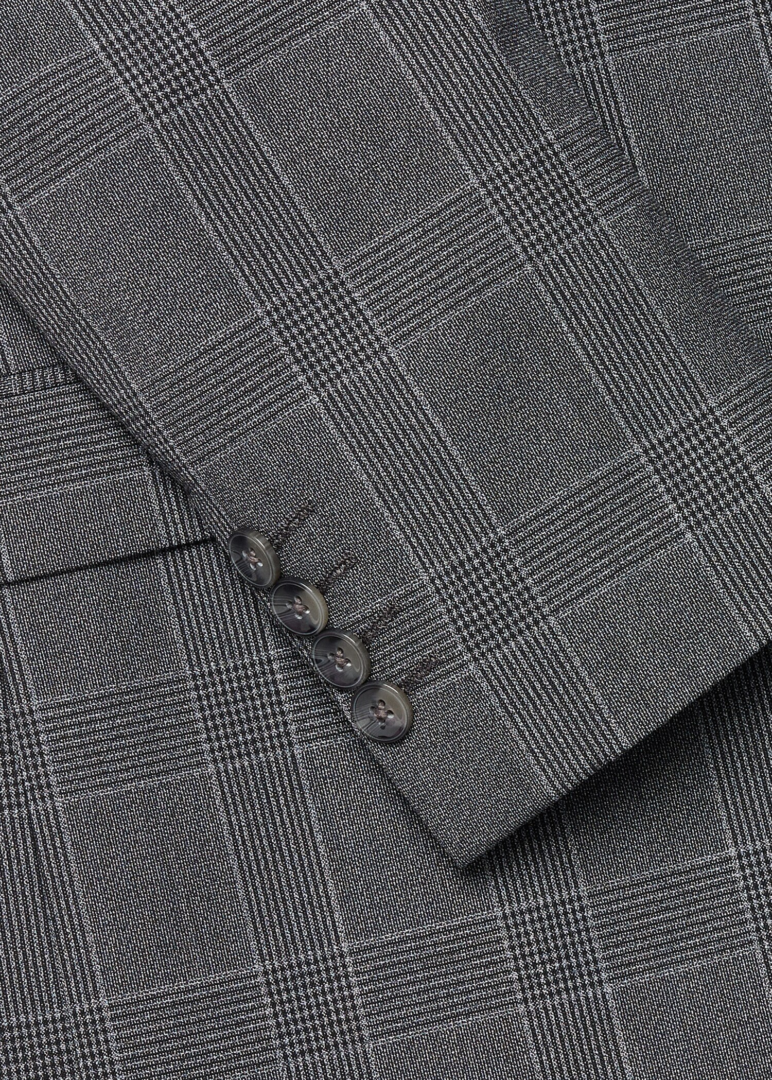 Veste costume carreaux super slim-fit - Détail de l'article 0