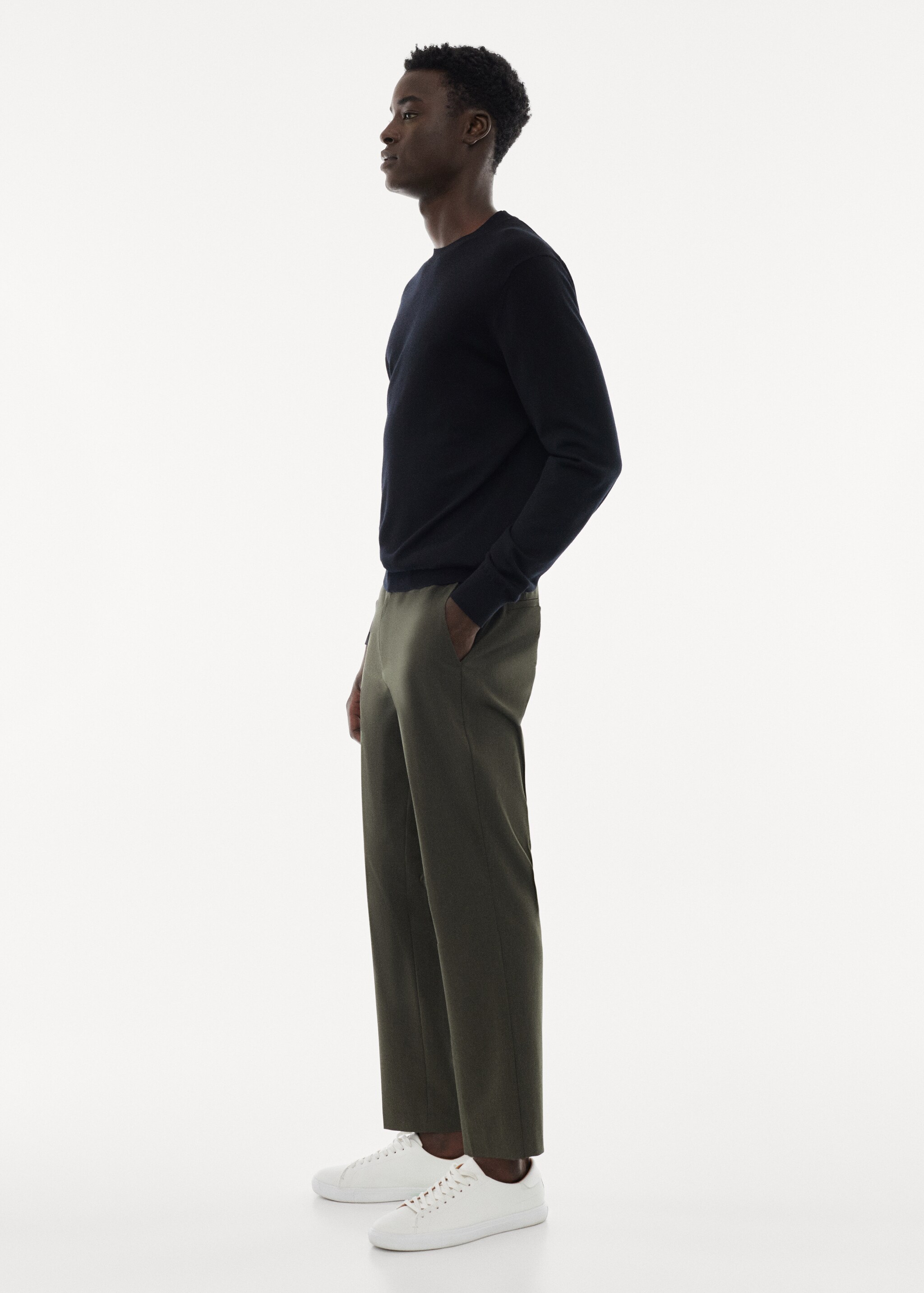 Merino wool washable sweater - Details of the article 6