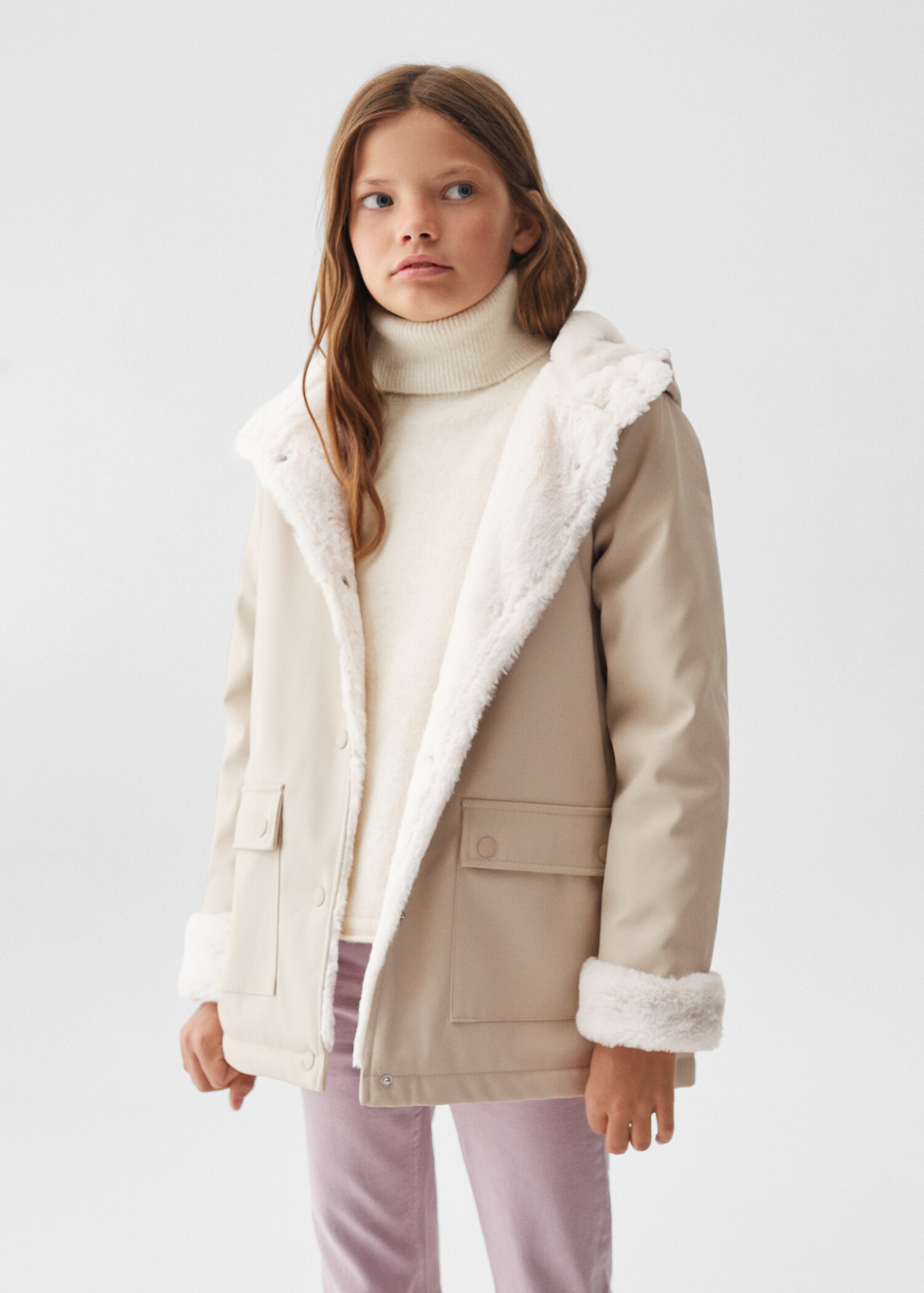 Parka interior borreguito - Plano medio