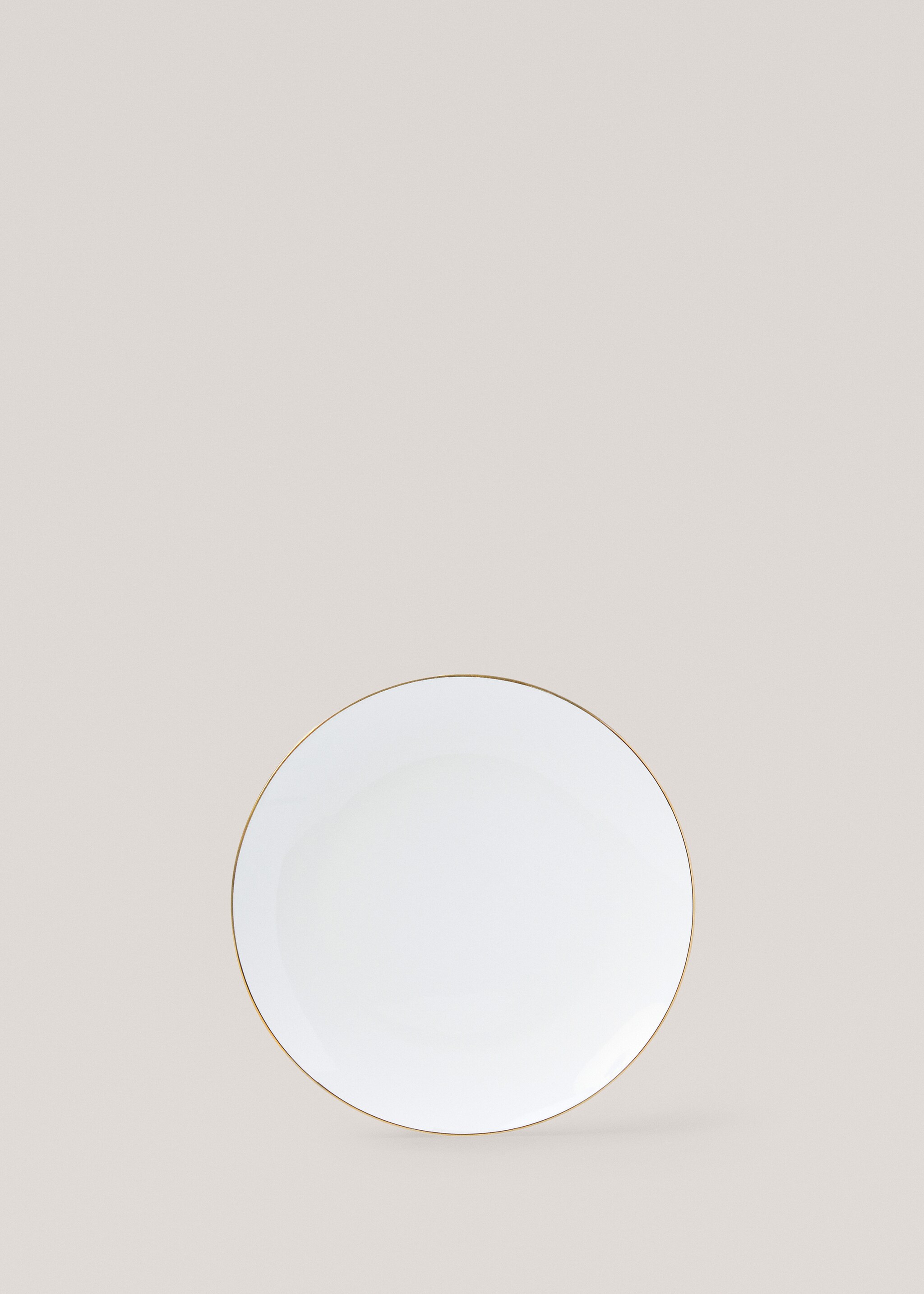 Hluboký talíř s proužkem kostní porcelán - Zboží bez modelu