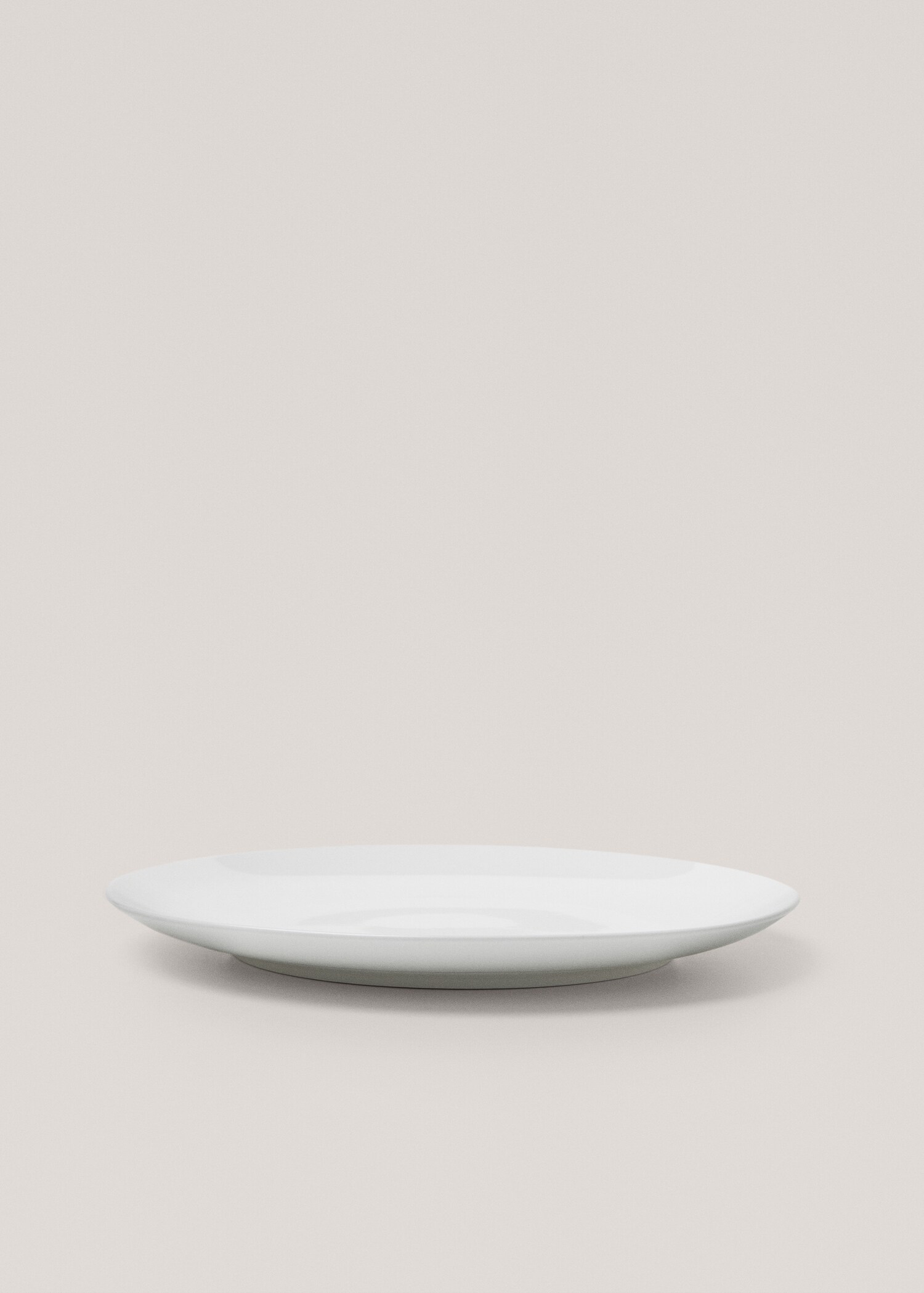 Flacher Teller aus Bone-China-Porzellan - Detail des Artikels 1