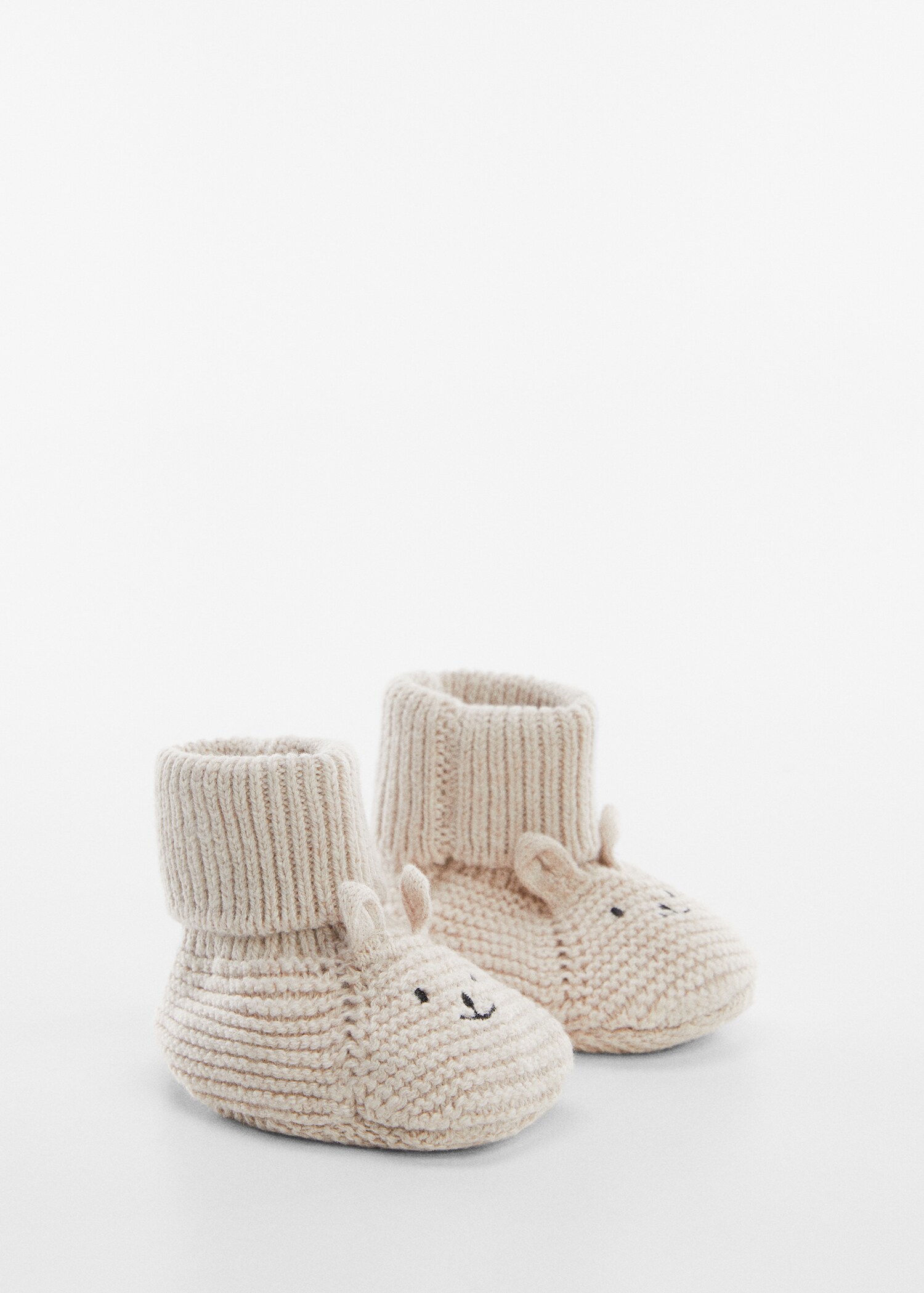 Knit bootee - Medium plane