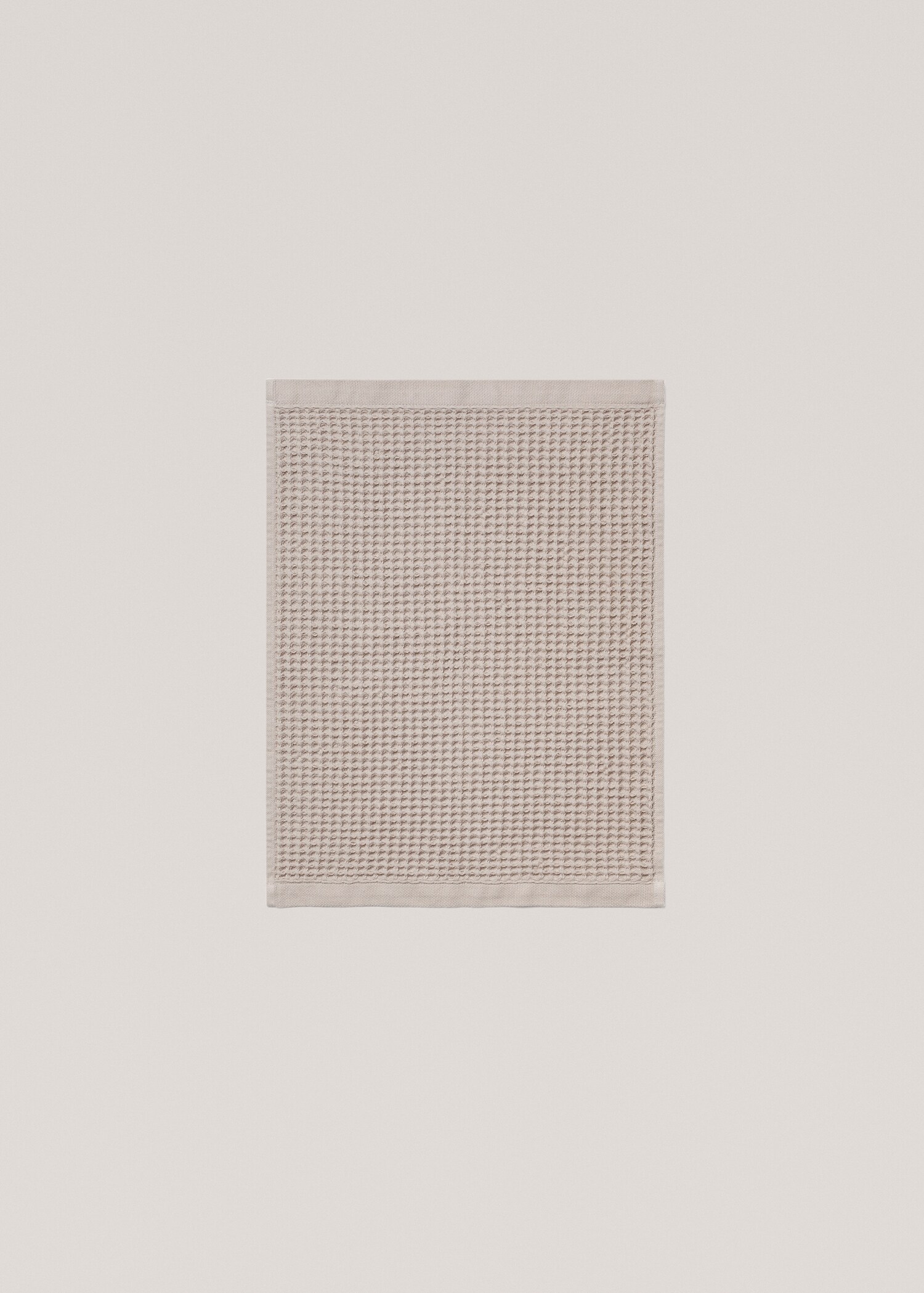 100% cotton waffle face towel - Details of the article 3