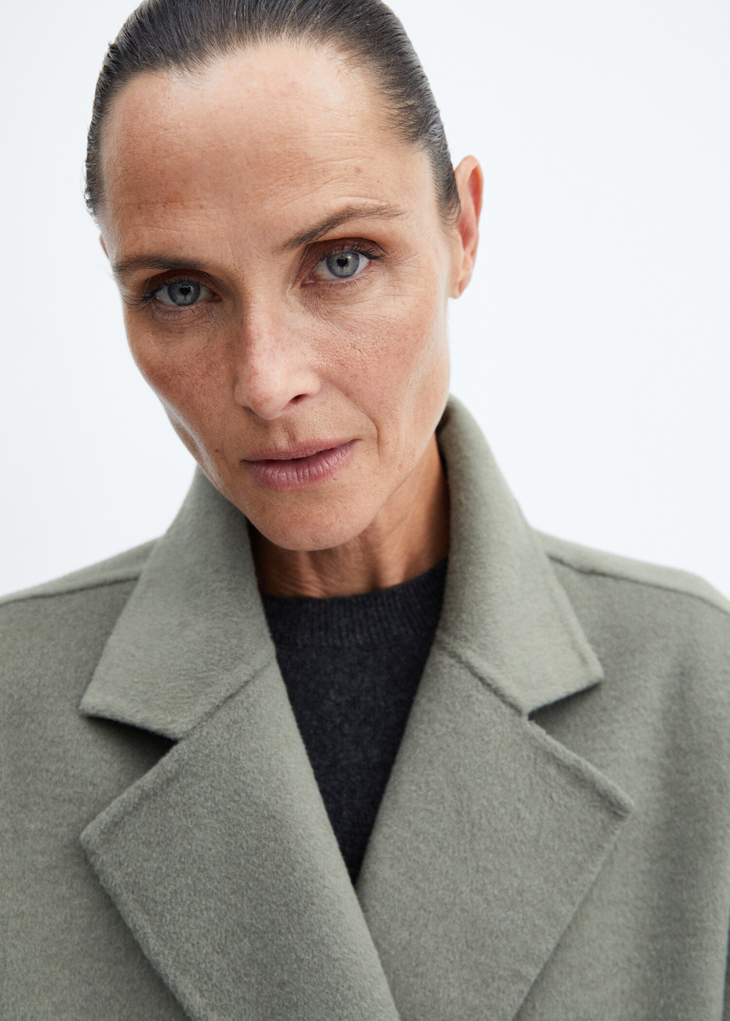 Handmade oversized wool coat - Details of the article 1