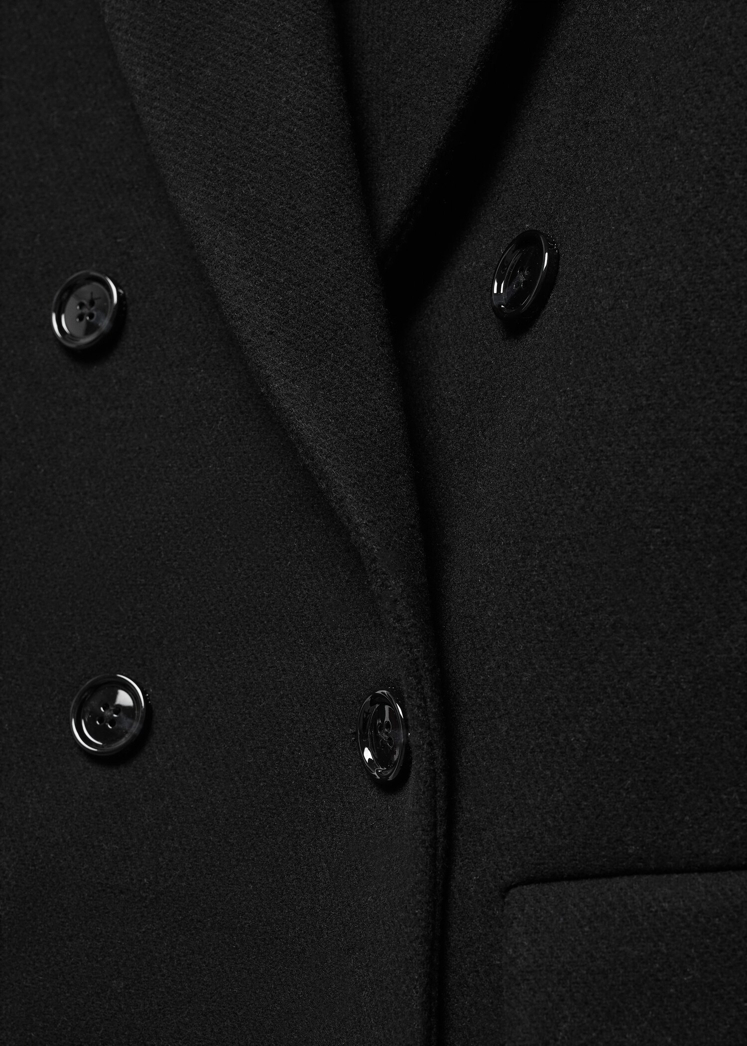 Wool double-breasted coat - Detalji artikla 8