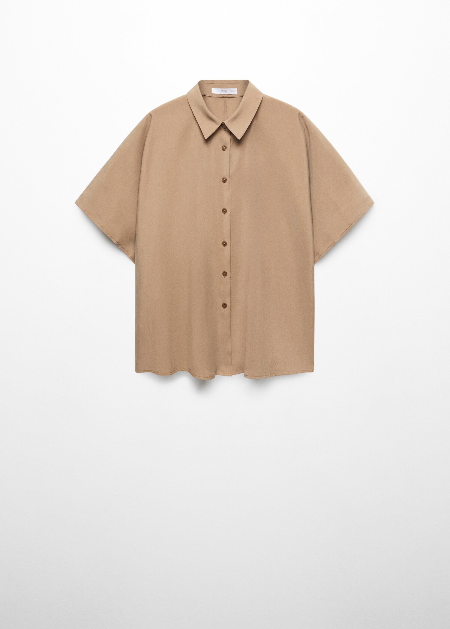 Chemise modale oversize - Article sans modèle