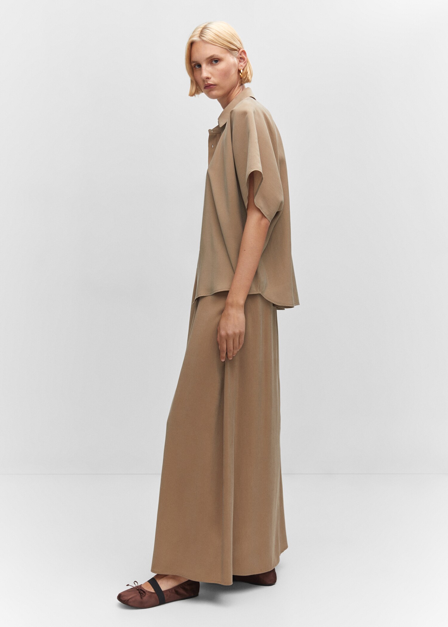 Chemise modale oversize - Détail de l'article 1
