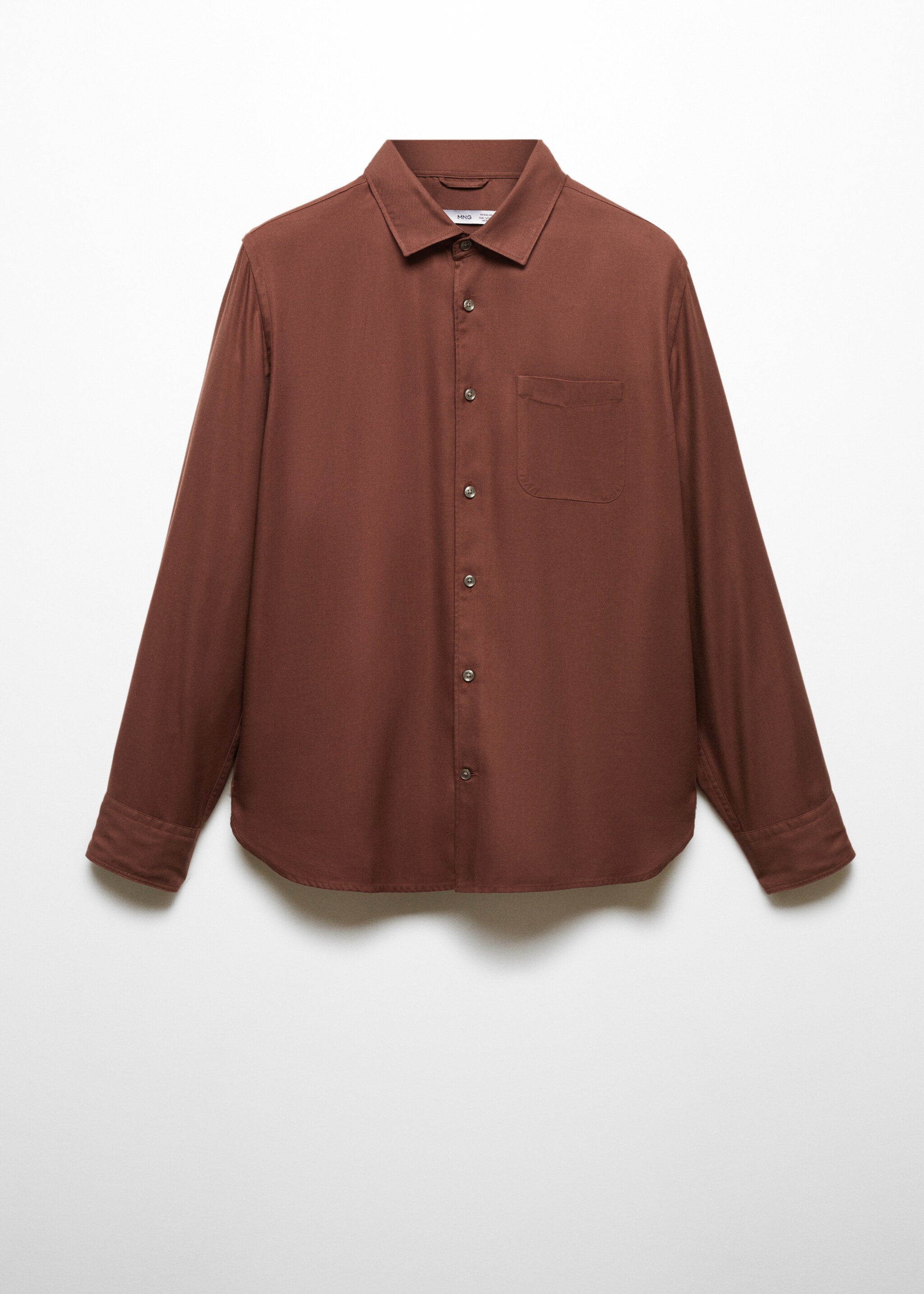 100% tencel shirt with pocket - Article without model