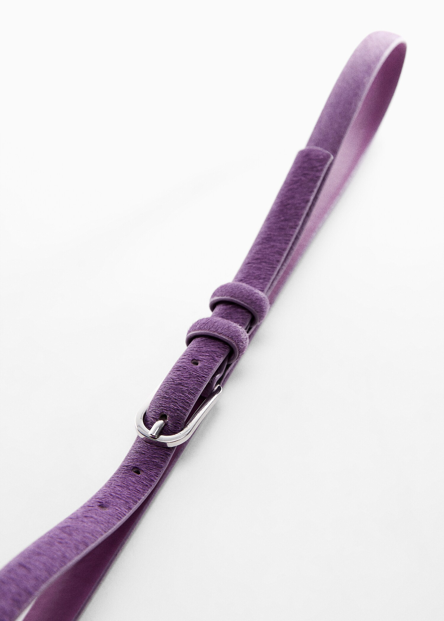 Leather skinny belt - Details of the article 5