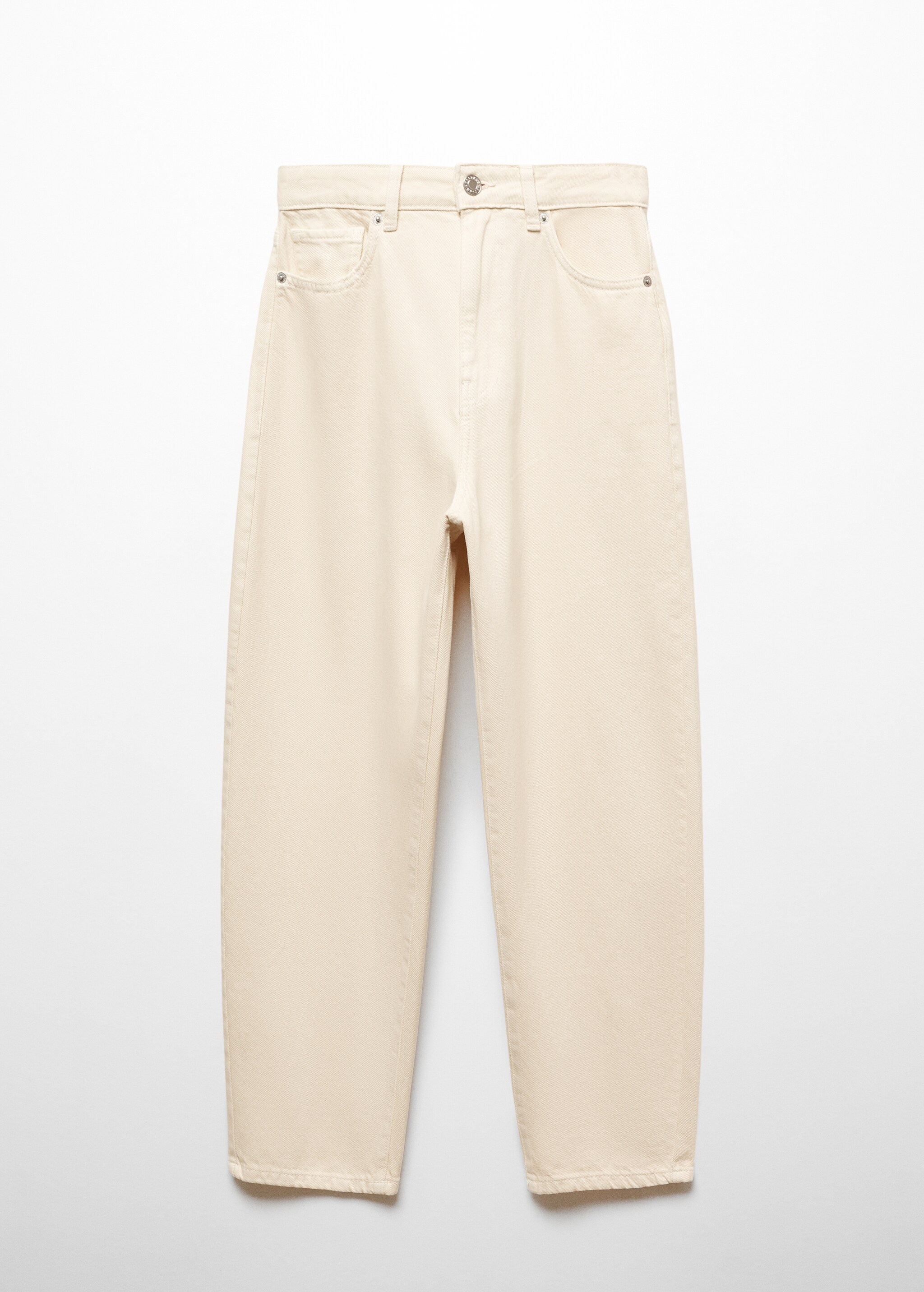 Yüksek bel slouchy jean pantolon  - Modelsiz ürün