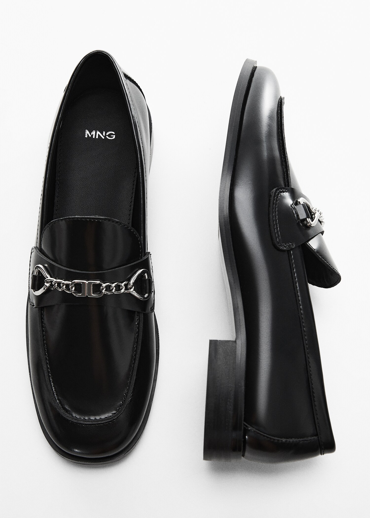 Mocassins cuir chaînes - Détail de l'article 5