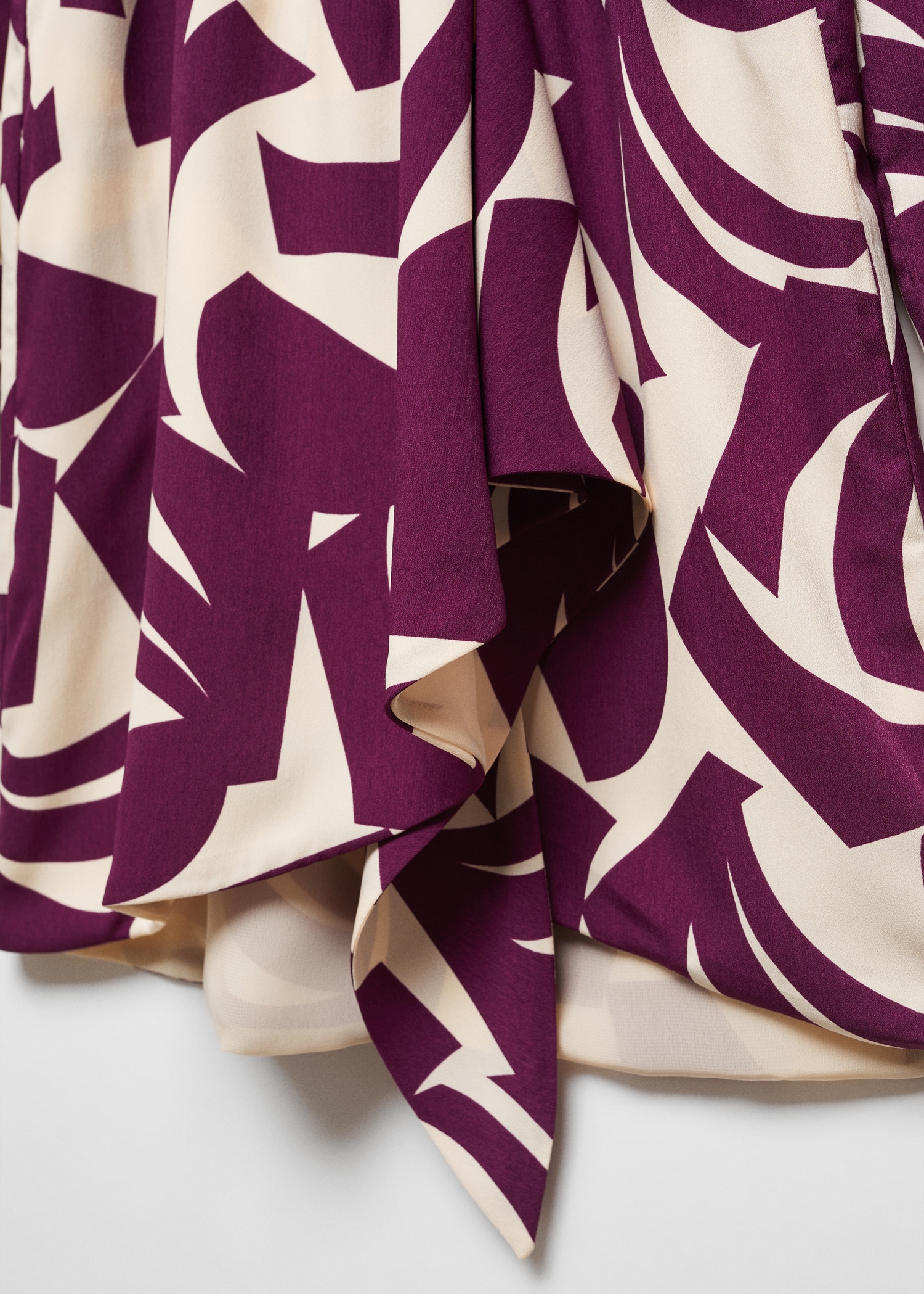 Robe imprimée à nœud - Détail de l'article 8