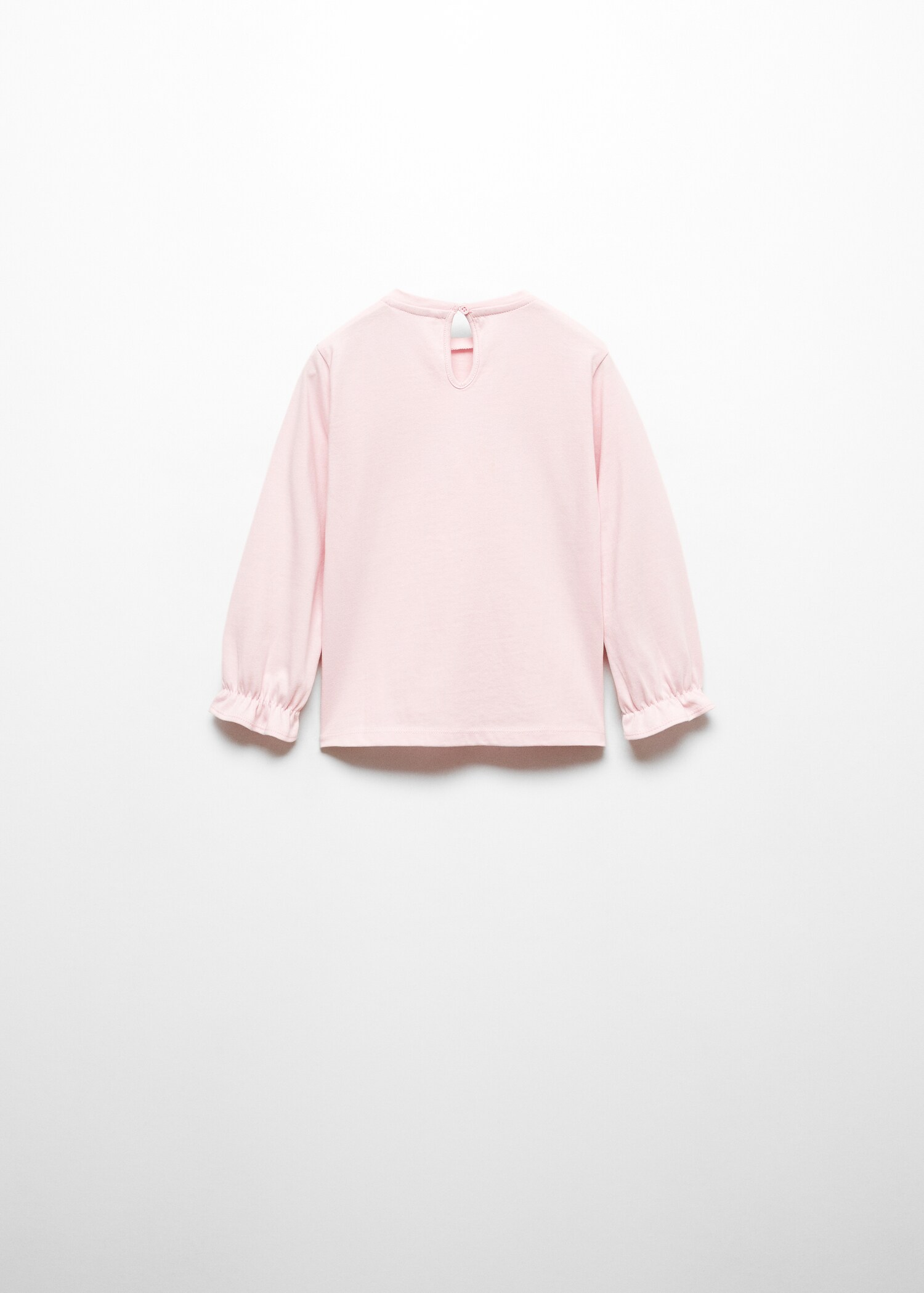 Camiseta manga larga estampada - Reverso del artículo