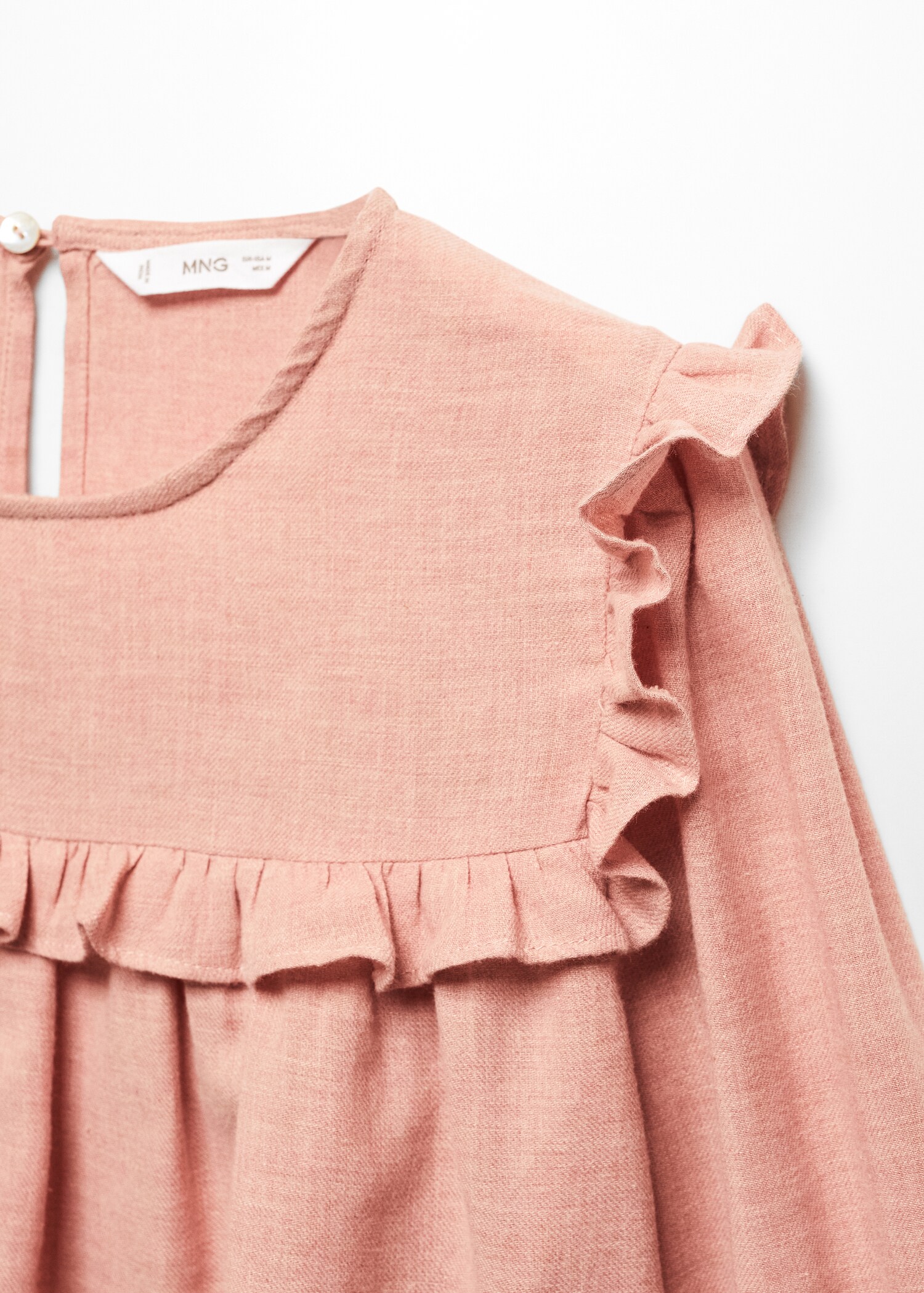 Cotton blouse with ruffle detail - Details of the article 8