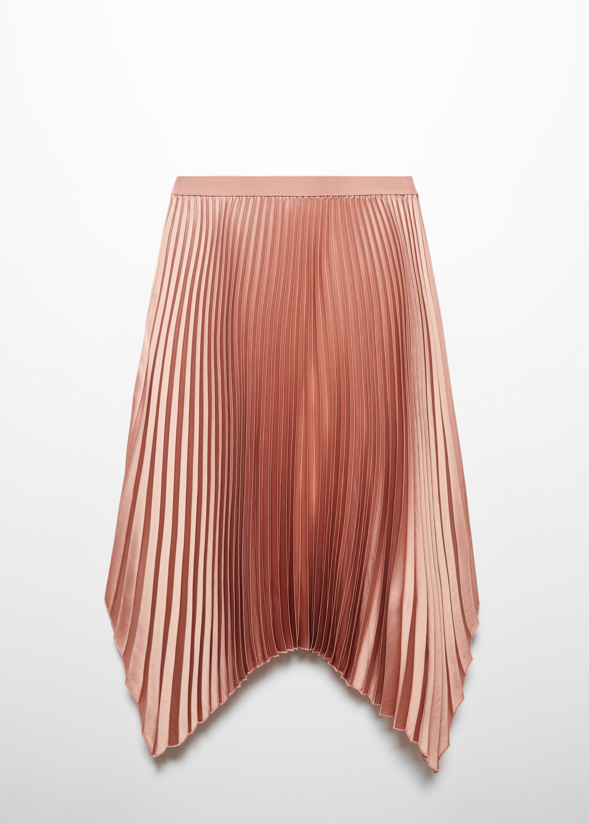 Irregular pleated skirt - Article without model