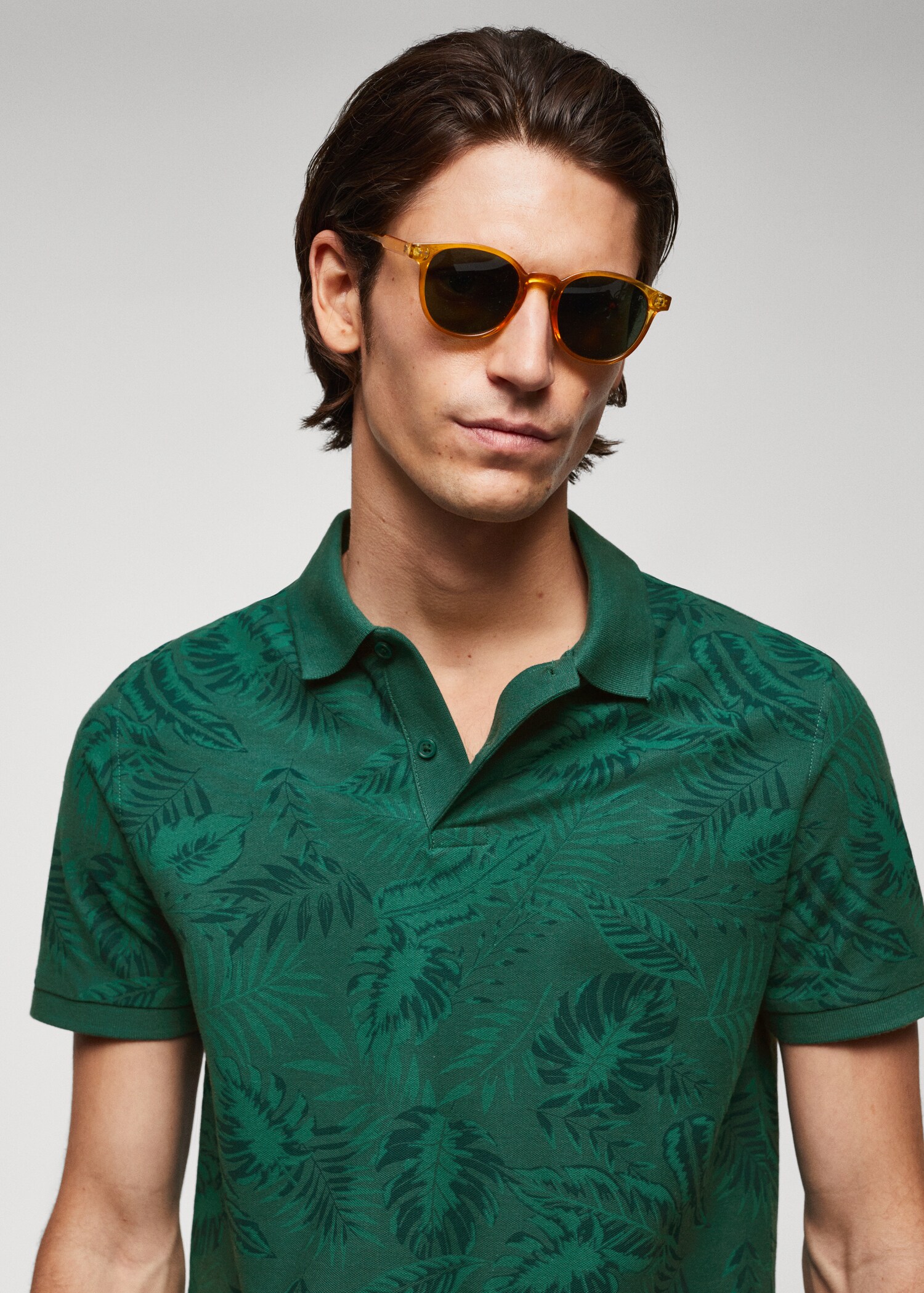 Polo estampado palmeras - Detalle del artículo 1