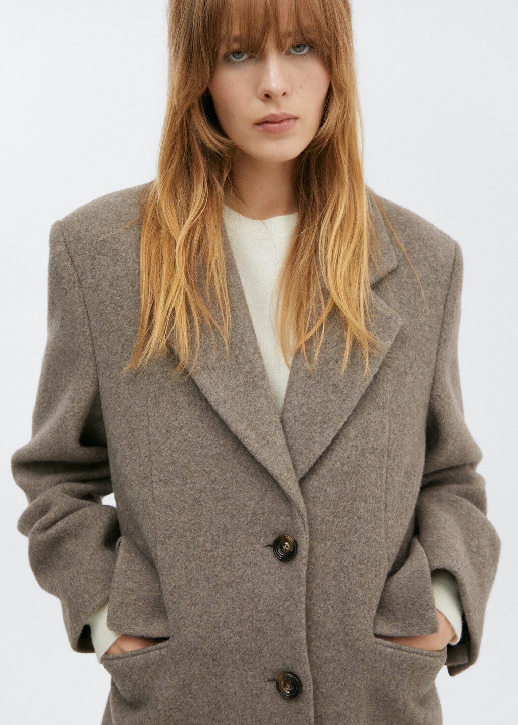 【12/8まで期間限定価格中】Viana Wool Short Coat Sacai Wool Melton X Puffer | Saks Fifth Avenue