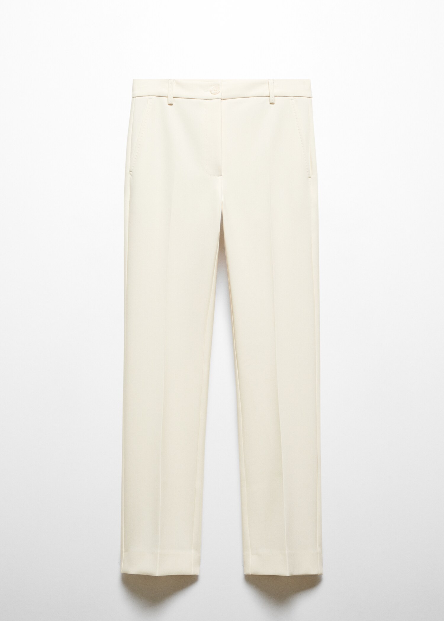 Straight ankle-length pants - Article without model