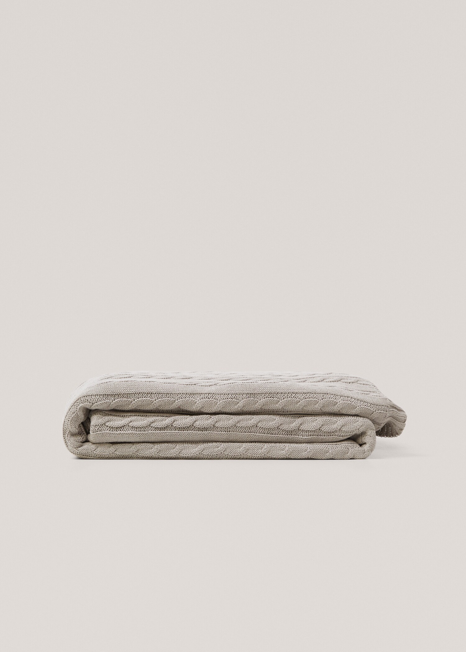 Braided-design blanket 130x180cm - Article without model