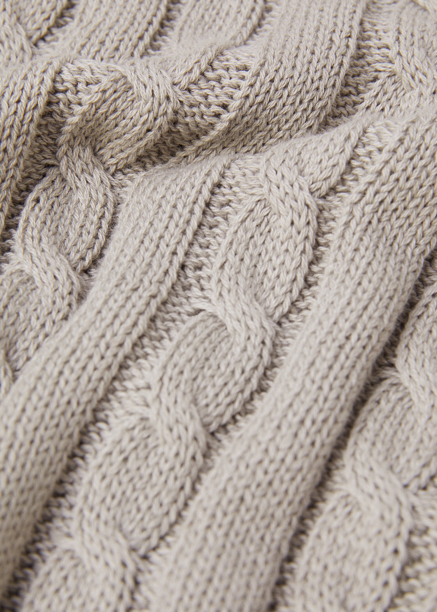 Braided-design blanket 130x180cm - Details of the article 2