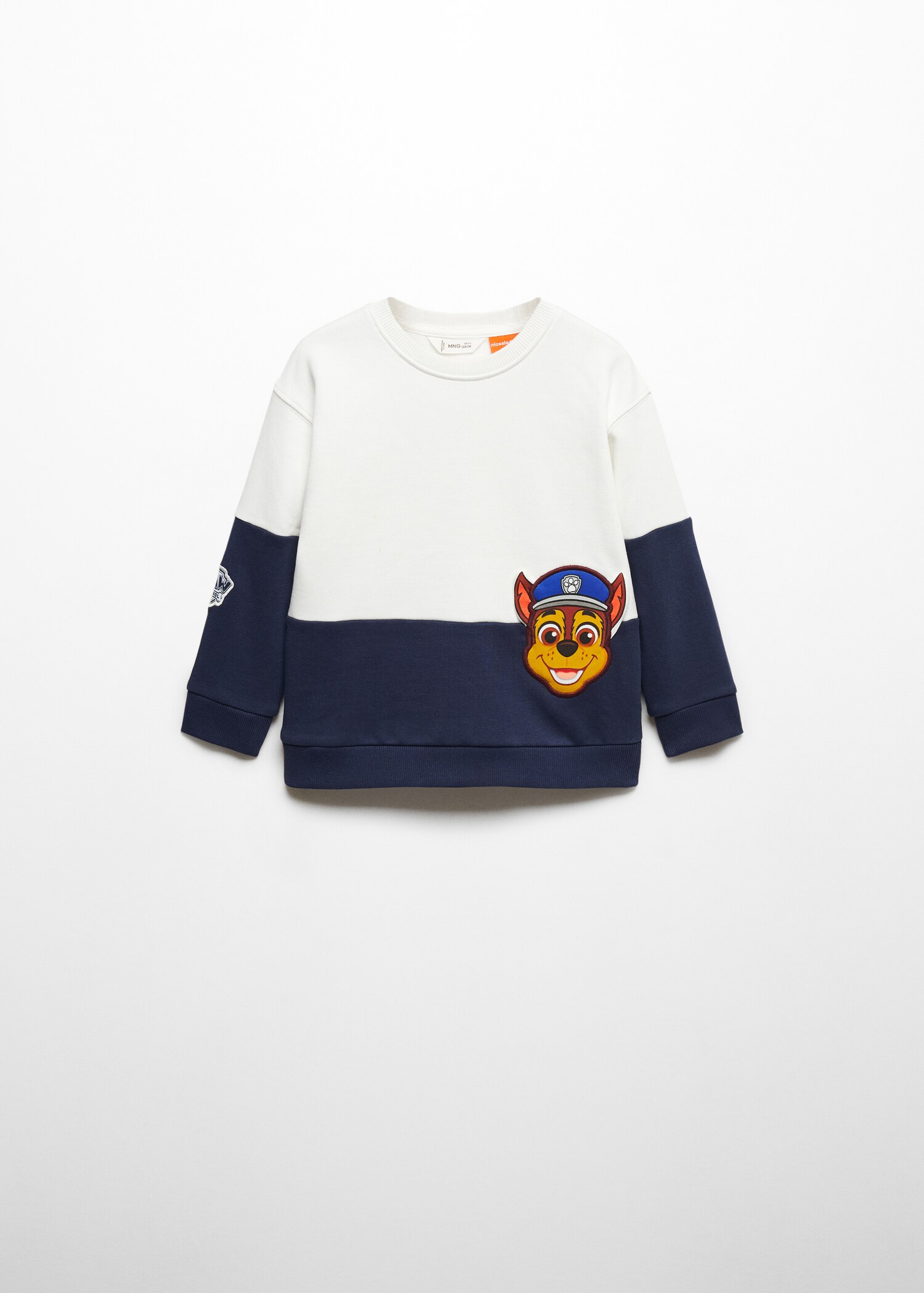 Sweat ras du cou paw patrol manches longues bleu clair Next | La Redoute