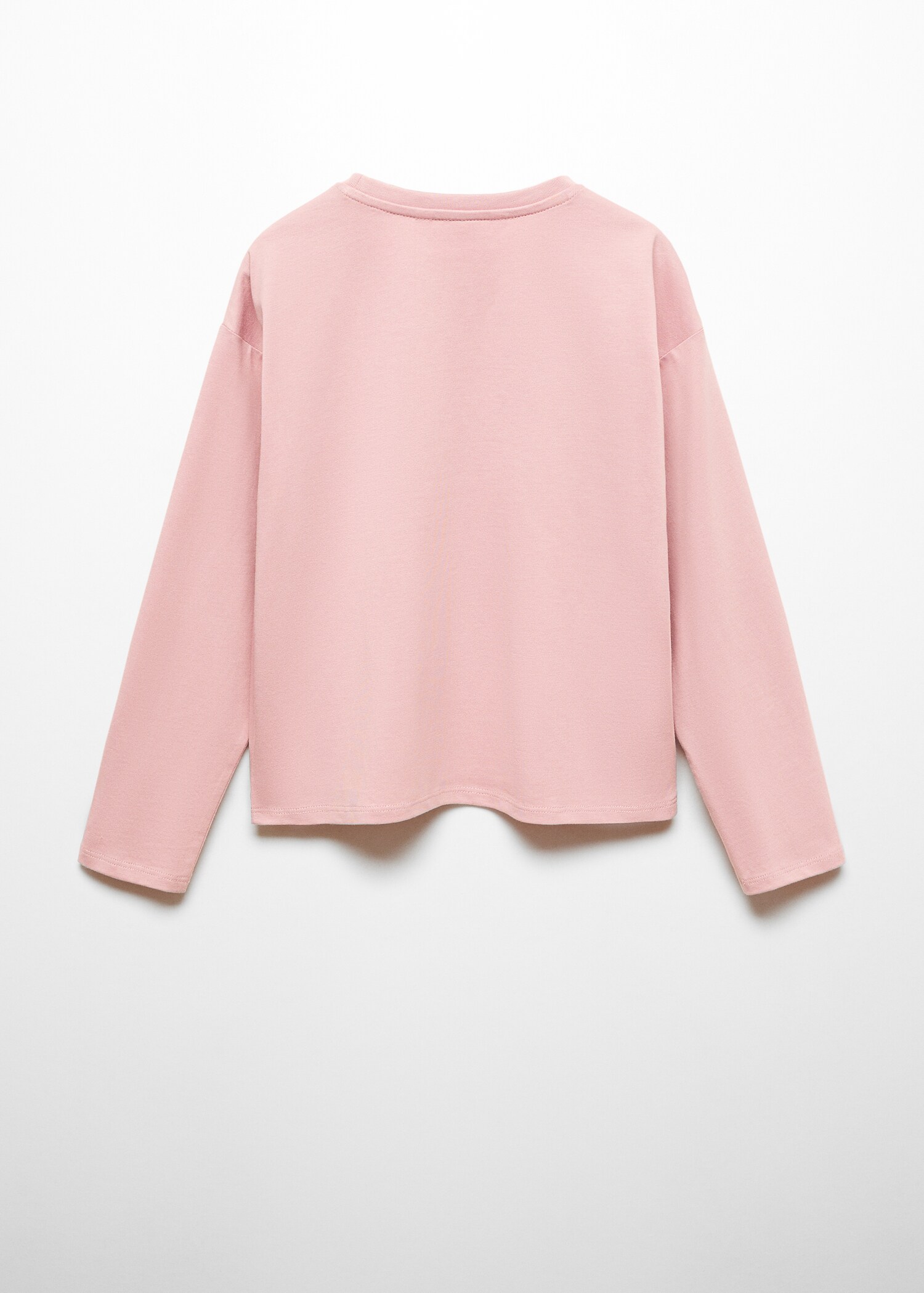 T-shirt manches longues imprimé - Verso de l’article